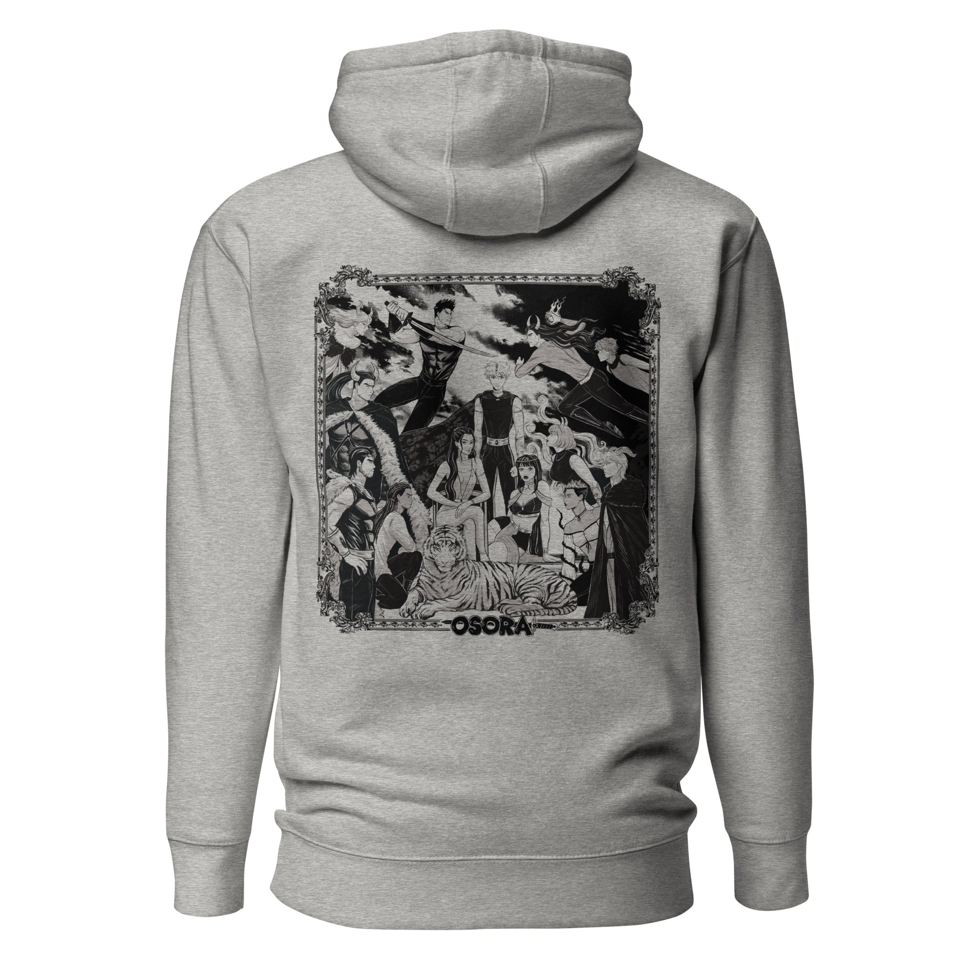 OSORA LOGO - UNISEX HOODIE WEBTOON ENTERTAINMENT