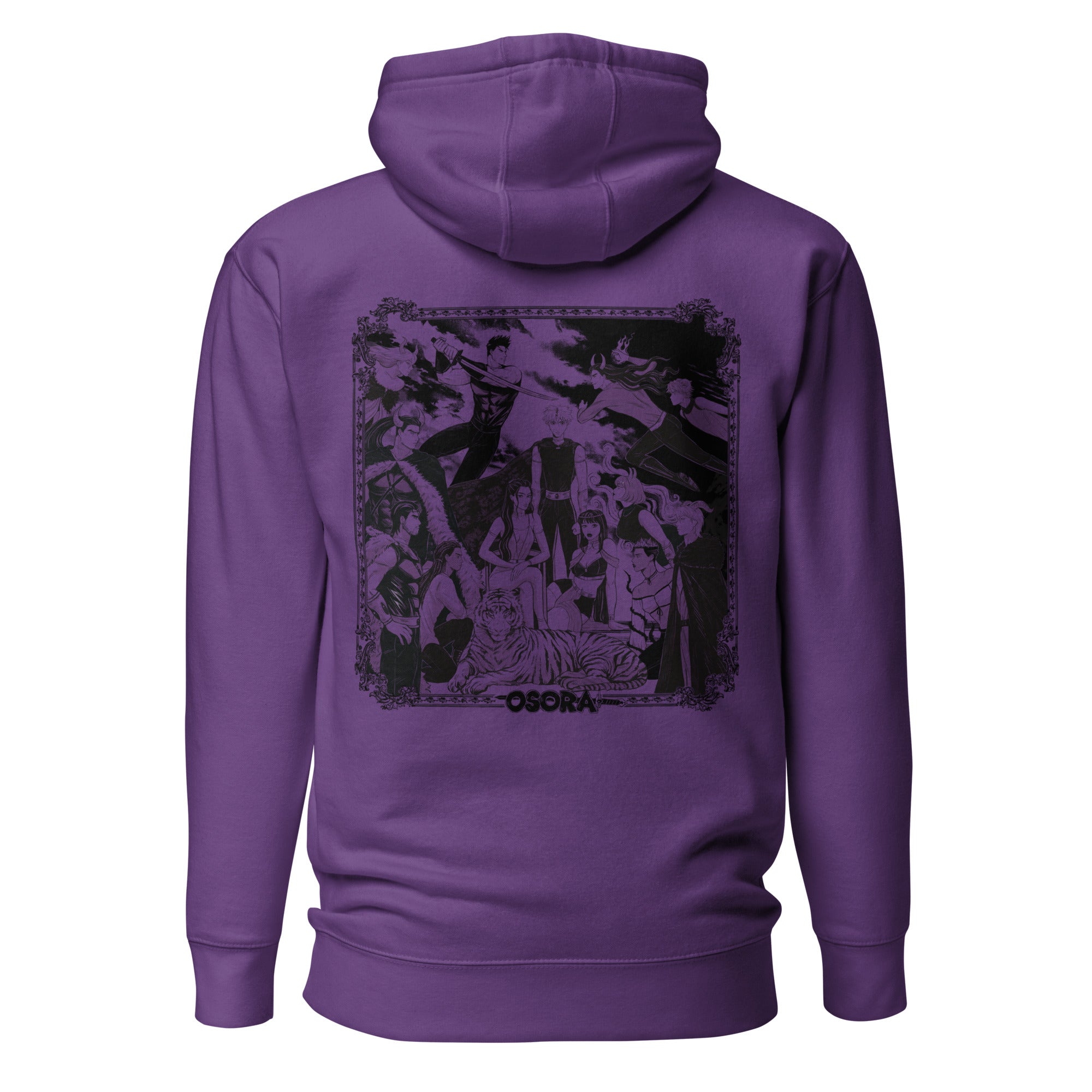 OSORA LOGO - UNISEX HOODIE WEBTOON ENTERTAINMENT