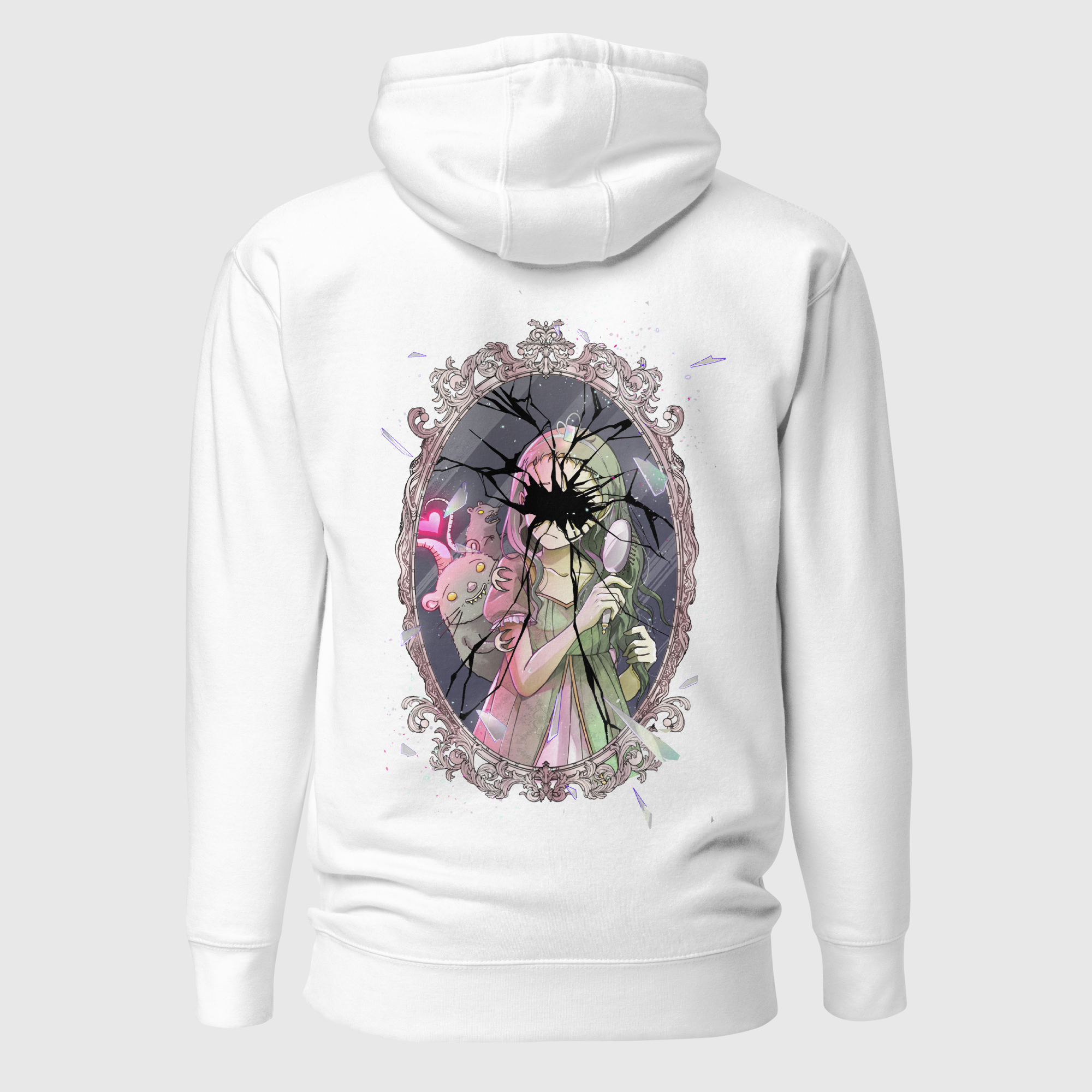 CURSED PRINCESS CLUB - GWEN MIRROR UNISEX HOODIE WEBTOON ENTERTAINMENT