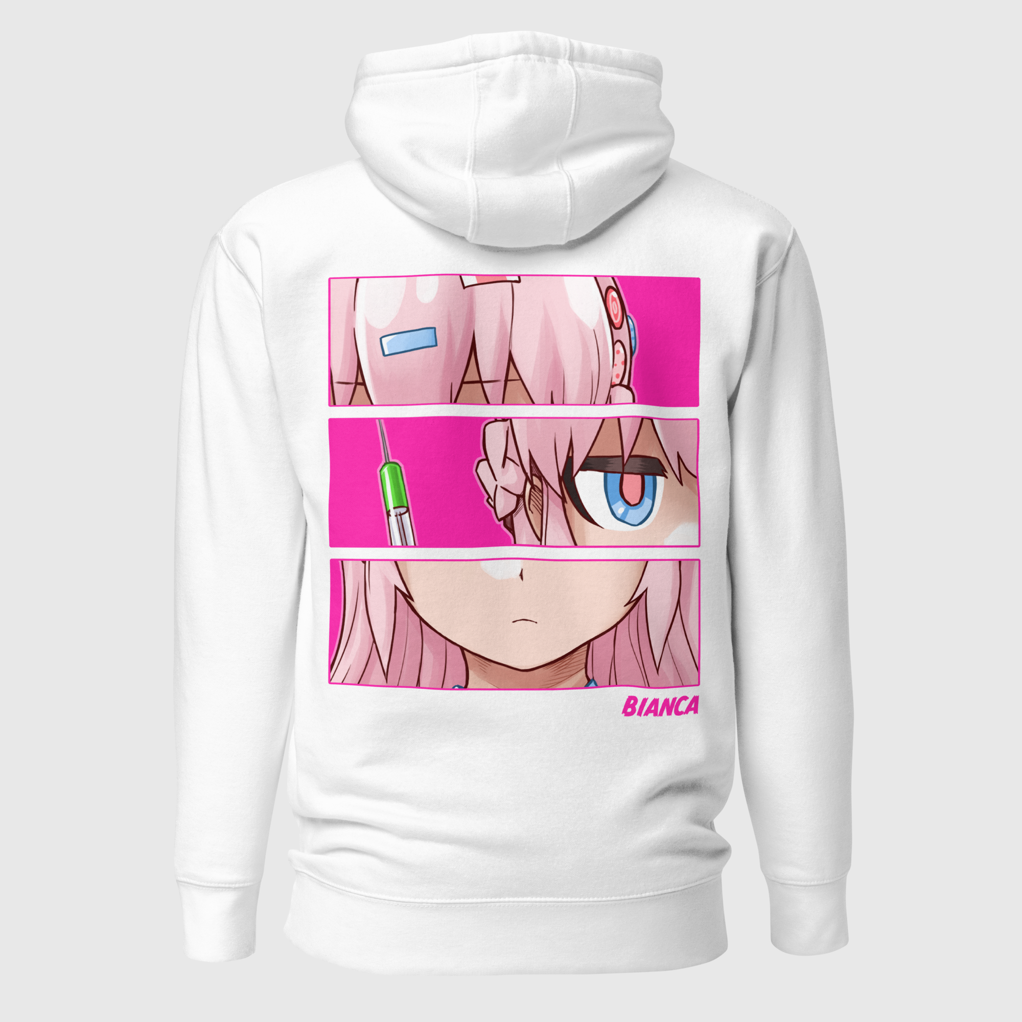 CLINIC OF HORRORS - BIANCA PANELS UNISEX HOODIE WEBTOON ENTERTAINMENT