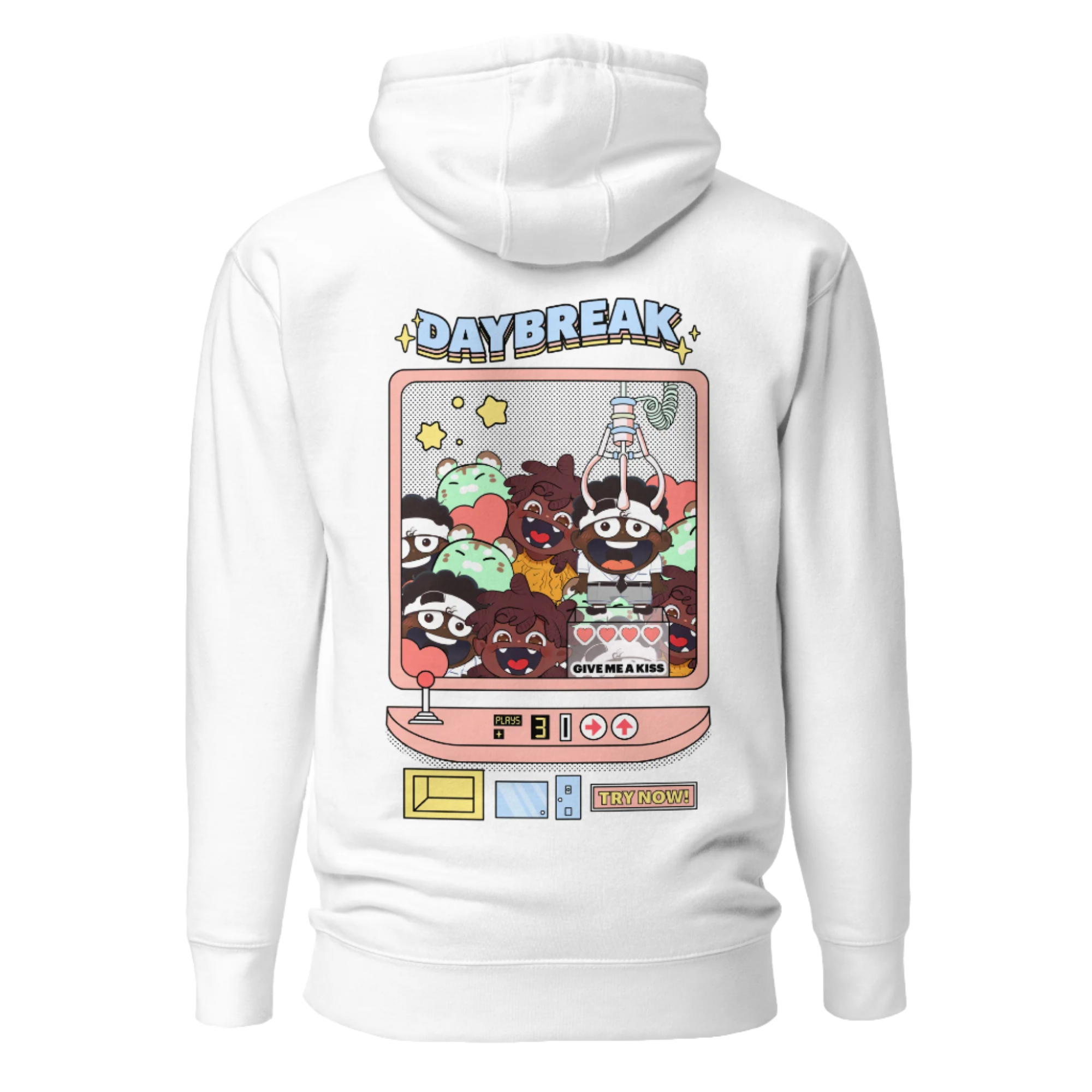 DAYBREAK - CLAW MACHINE HOODIE WEBTOON ENTERTAINMENT