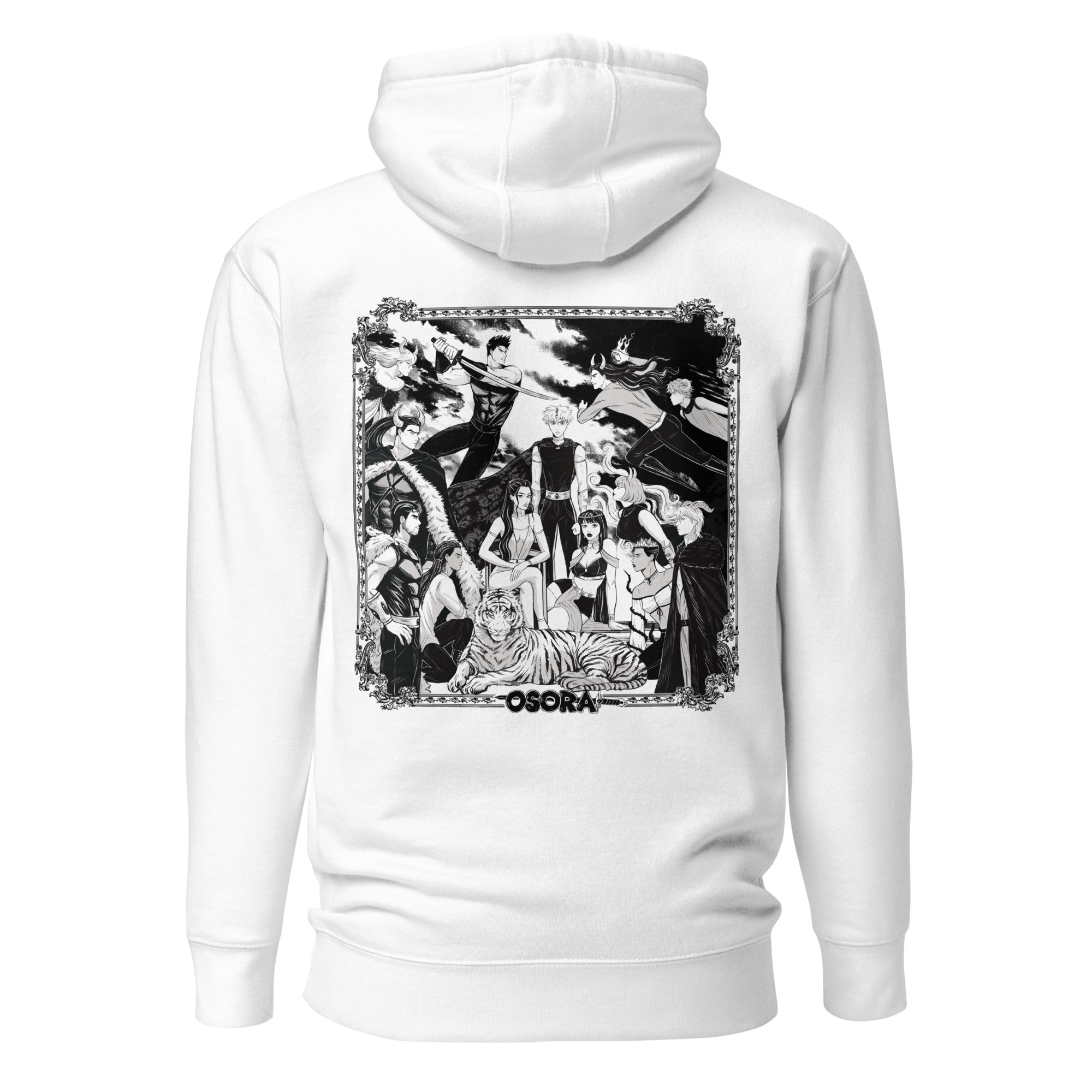 OSORA LOGO - UNISEX HOODIE WEBTOON ENTERTAINMENT
