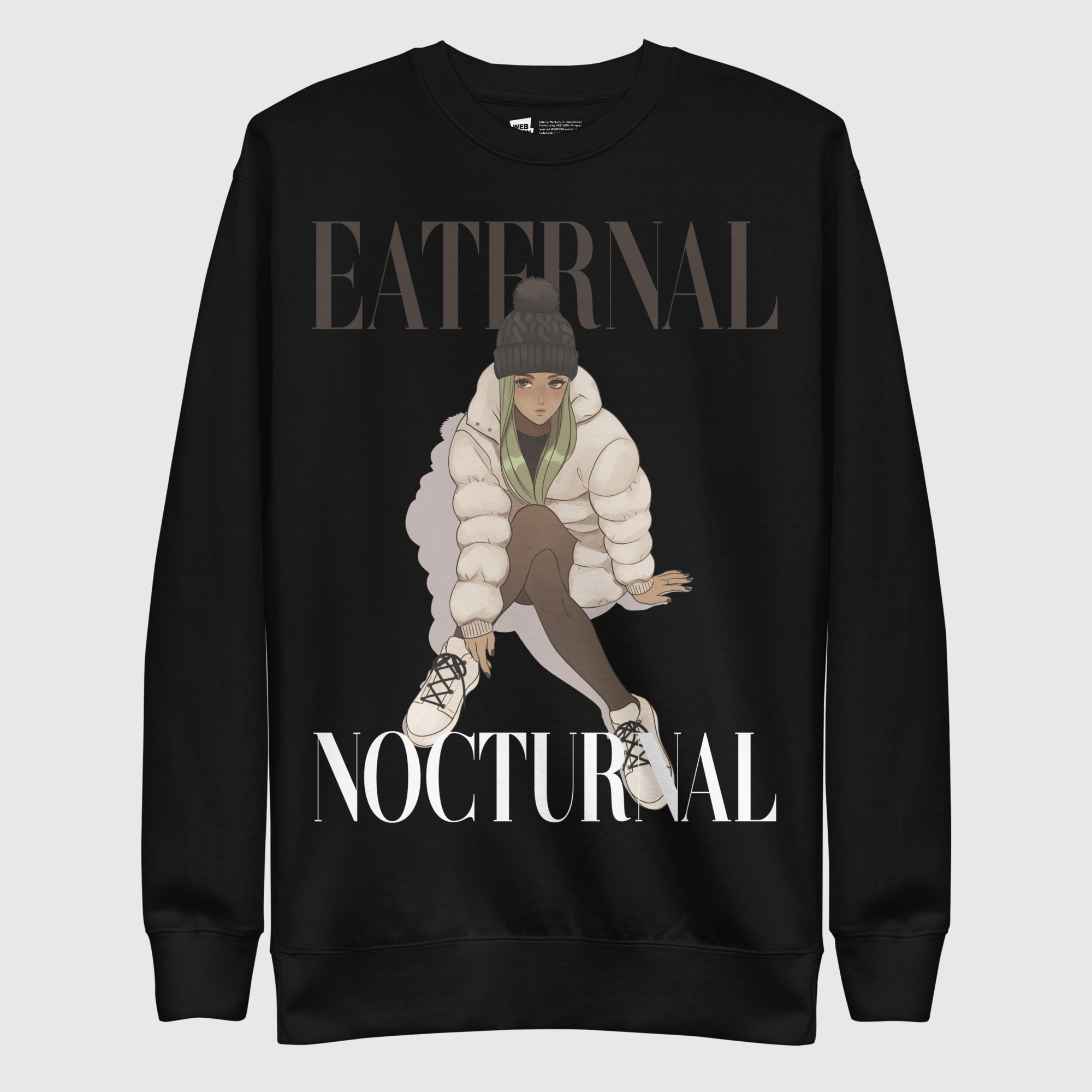 EATERNAL NOCTURNAL - VOGUE COVER SWEATSHIRT WEBTOON ENTERTAINMENT