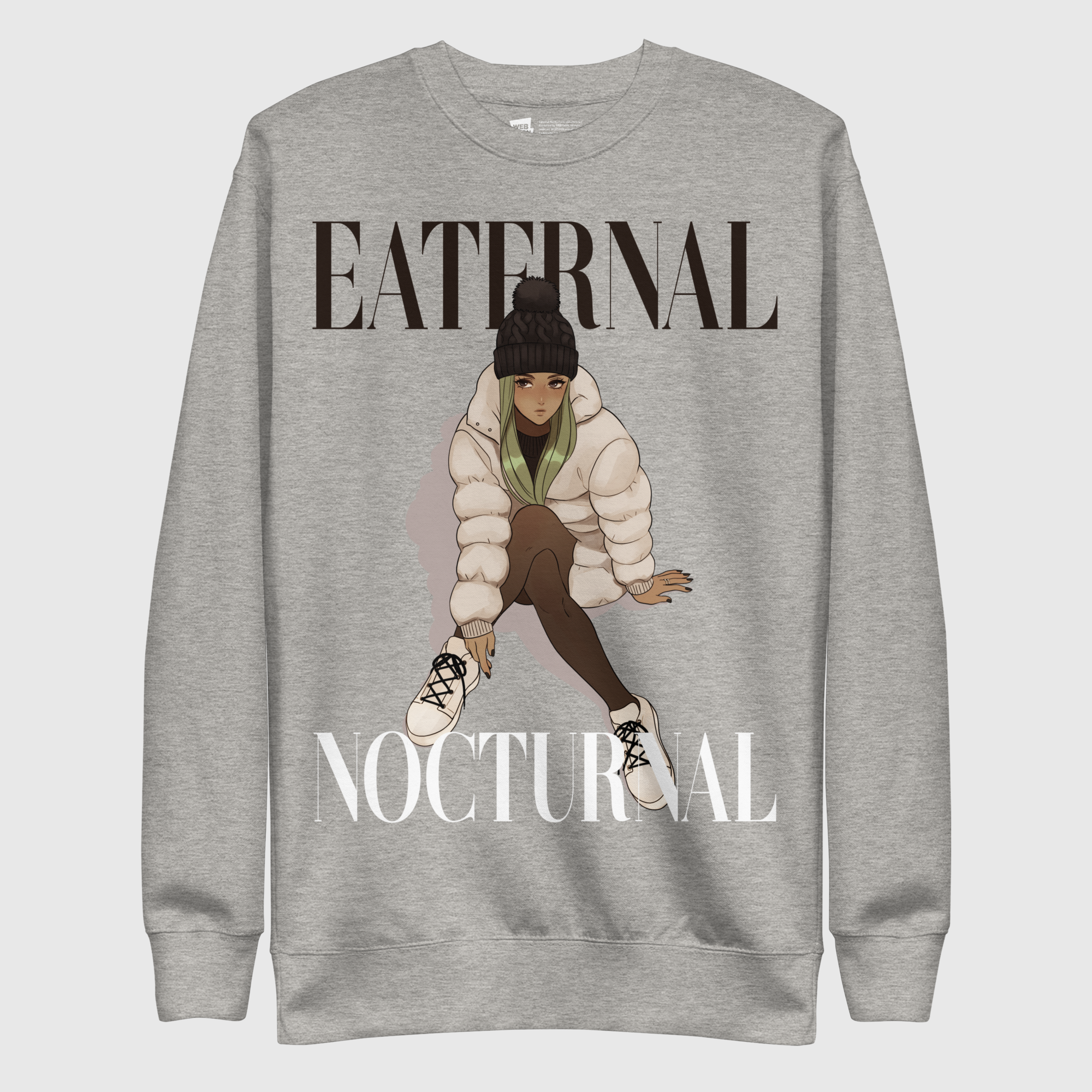 EATERNAL NOCTURNAL - VOGUE COVER SWEATSHIRT WEBTOON ENTERTAINMENT