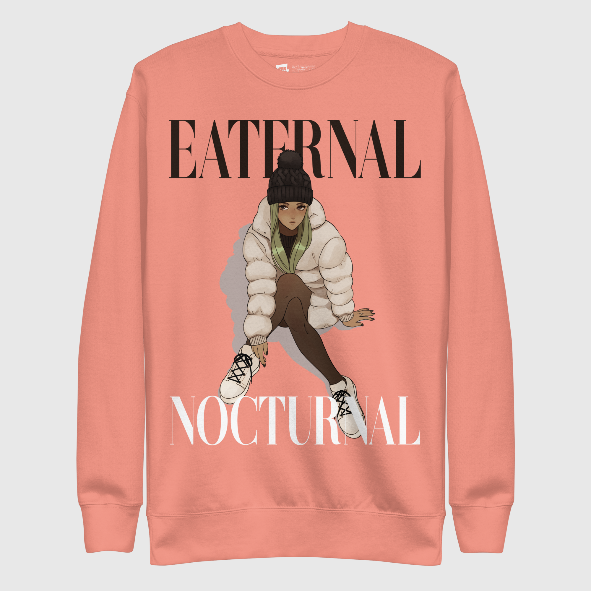 EATERNAL NOCTURNAL - VOGUE COVER SWEATSHIRT WEBTOON ENTERTAINMENT