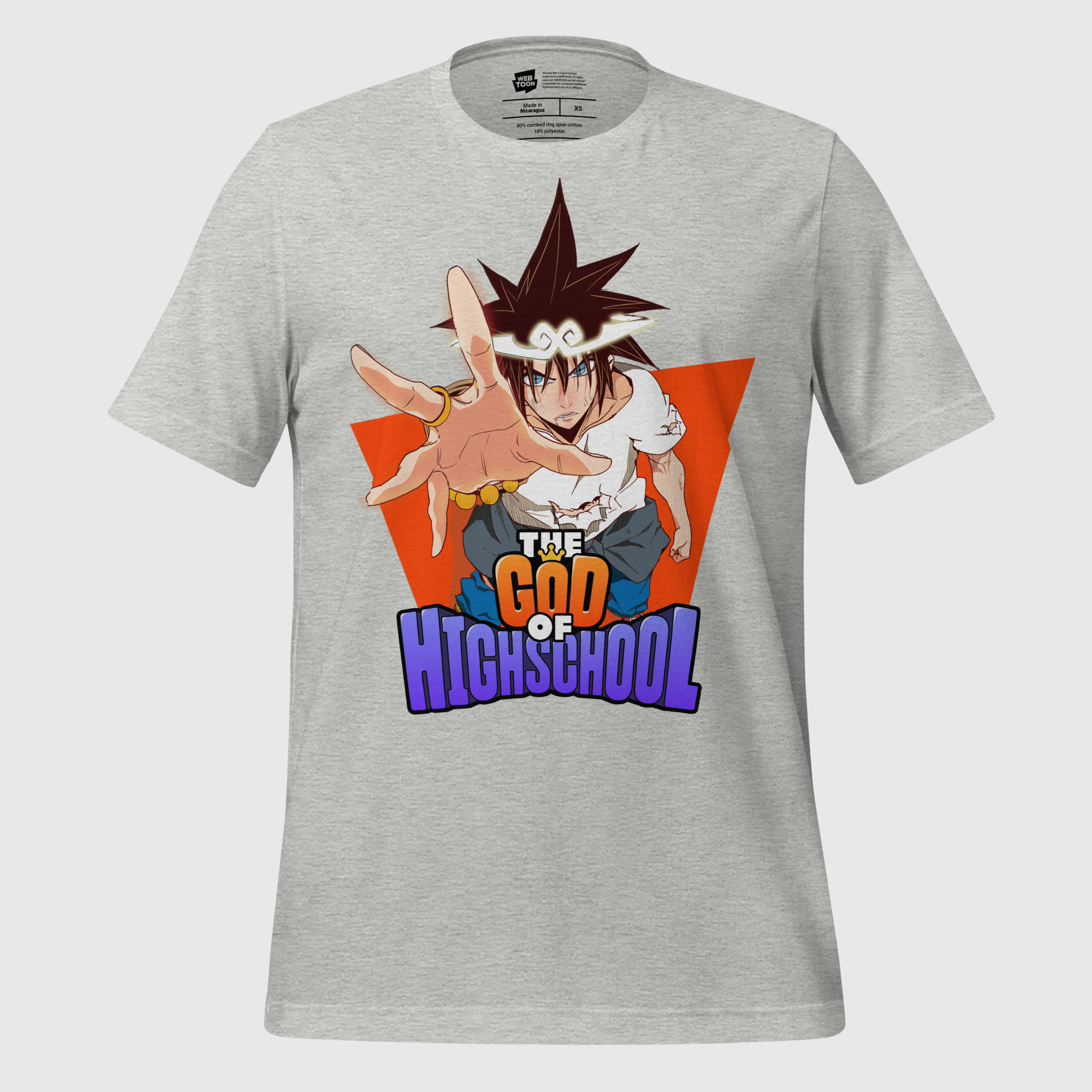 THE GOD OF HIGH SCHOOL - JIN MORI UNISEX T-SHIRT WEBTOON ENTERTAINMENT