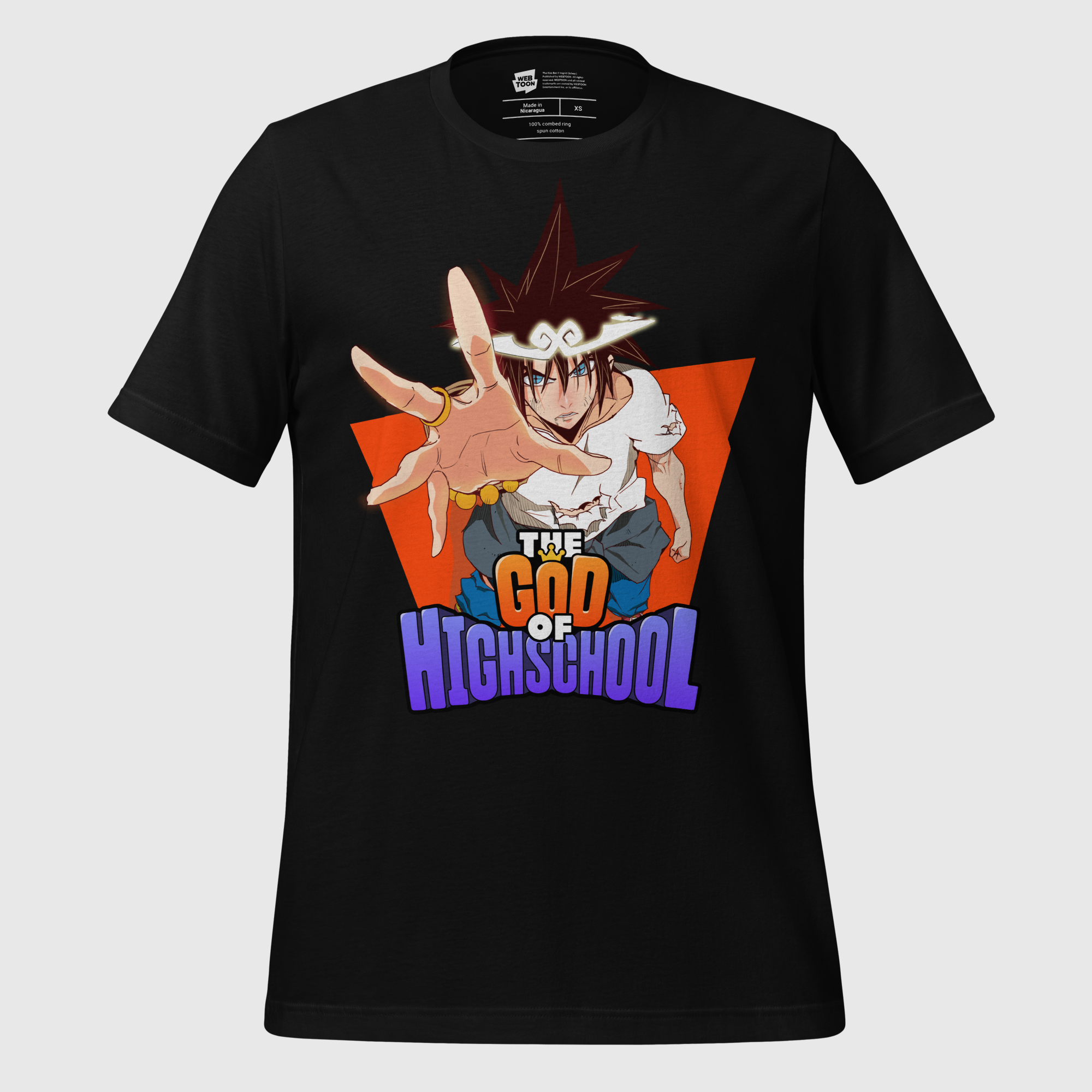 THE GOD OF HIGH SCHOOL - JIN MORI UNISEX T-SHIRT WEBTOON ENTERTAINMENT