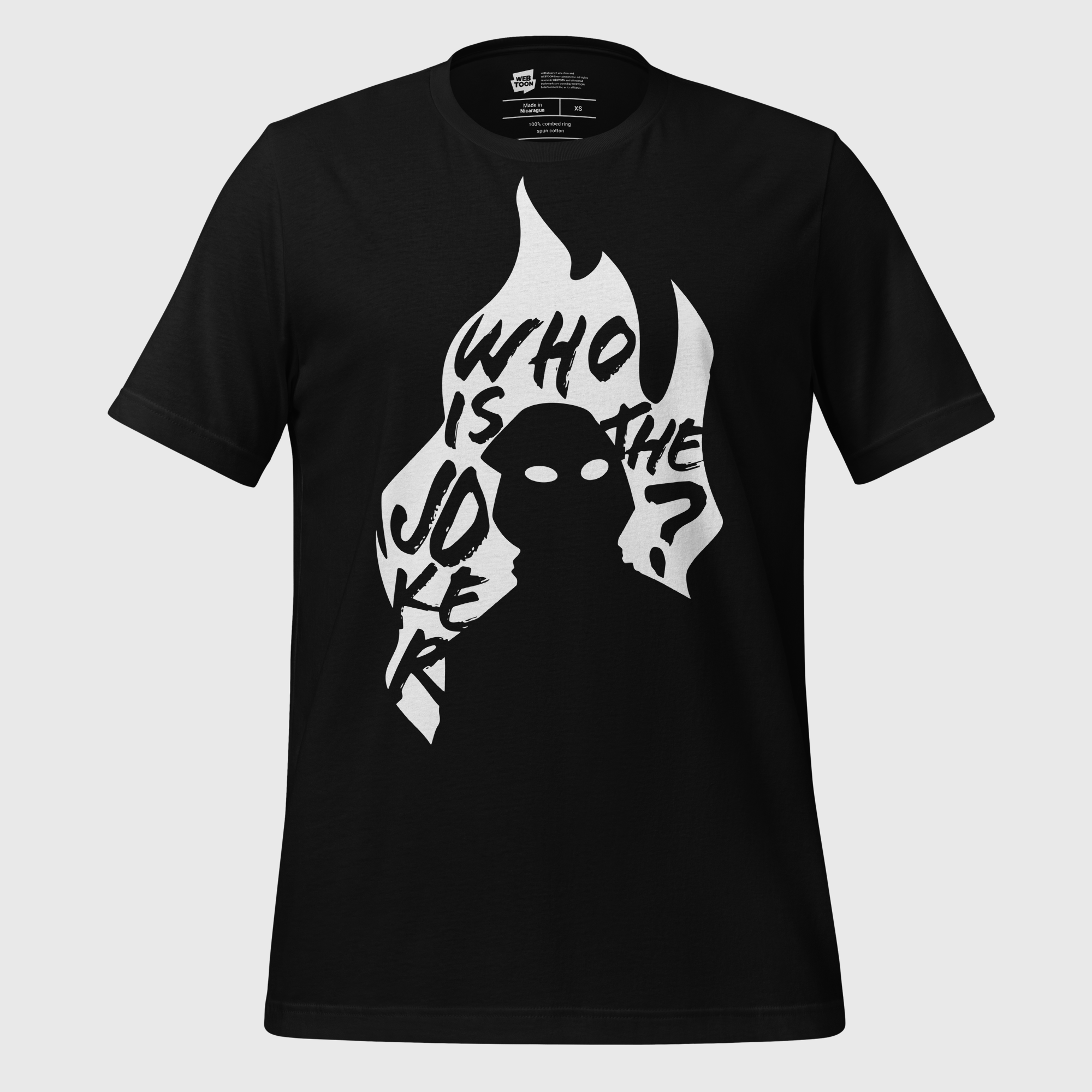 UNORDINARY - JOKER UNISEX T-SHIRT WEBTOON ENTERTAINMENT