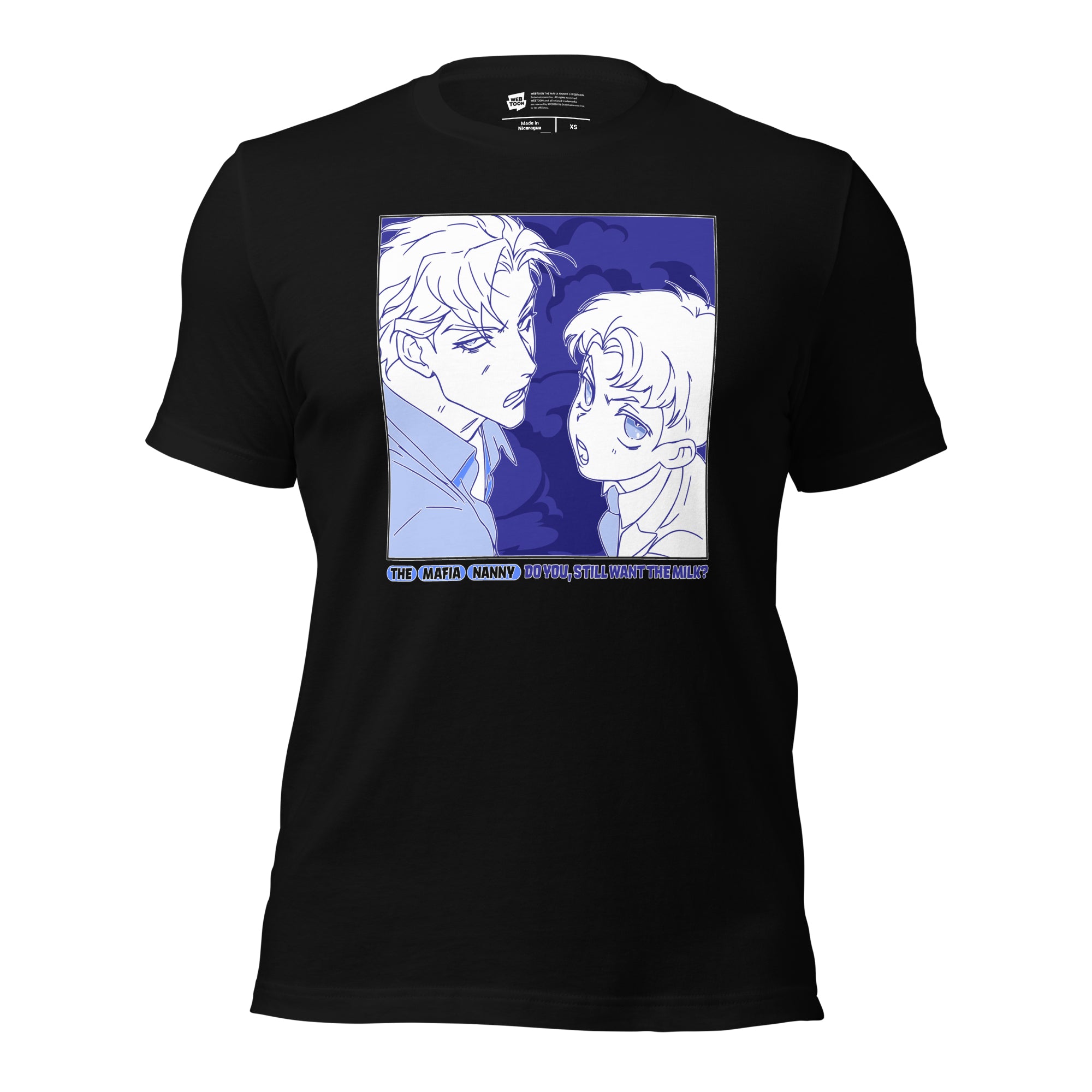 THE MAFIA NANNY - DO YOU STILL WANT THE MILK DARK UNISEX T-SHIRTS WEBTOON ENTERTAINMENT