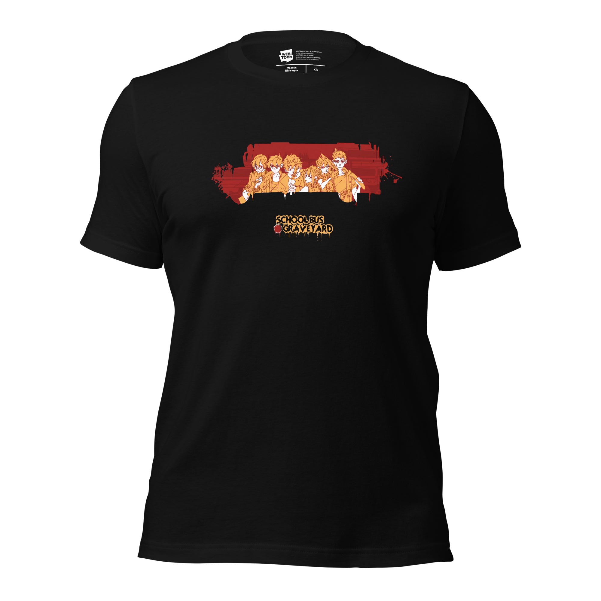 SCHOOL BUS GRAVEYARD - BUS UNISEX T-SHIRT WEBTOON ENTERTAINMENT