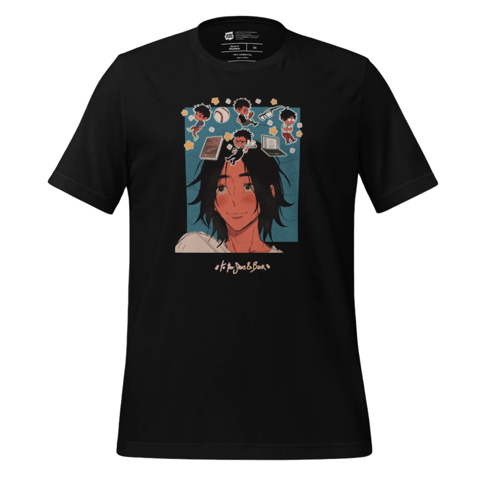 TO THE STARS AND BACK - BO SEAN T-SHIRT WEBTOON ENTERTAINMENT