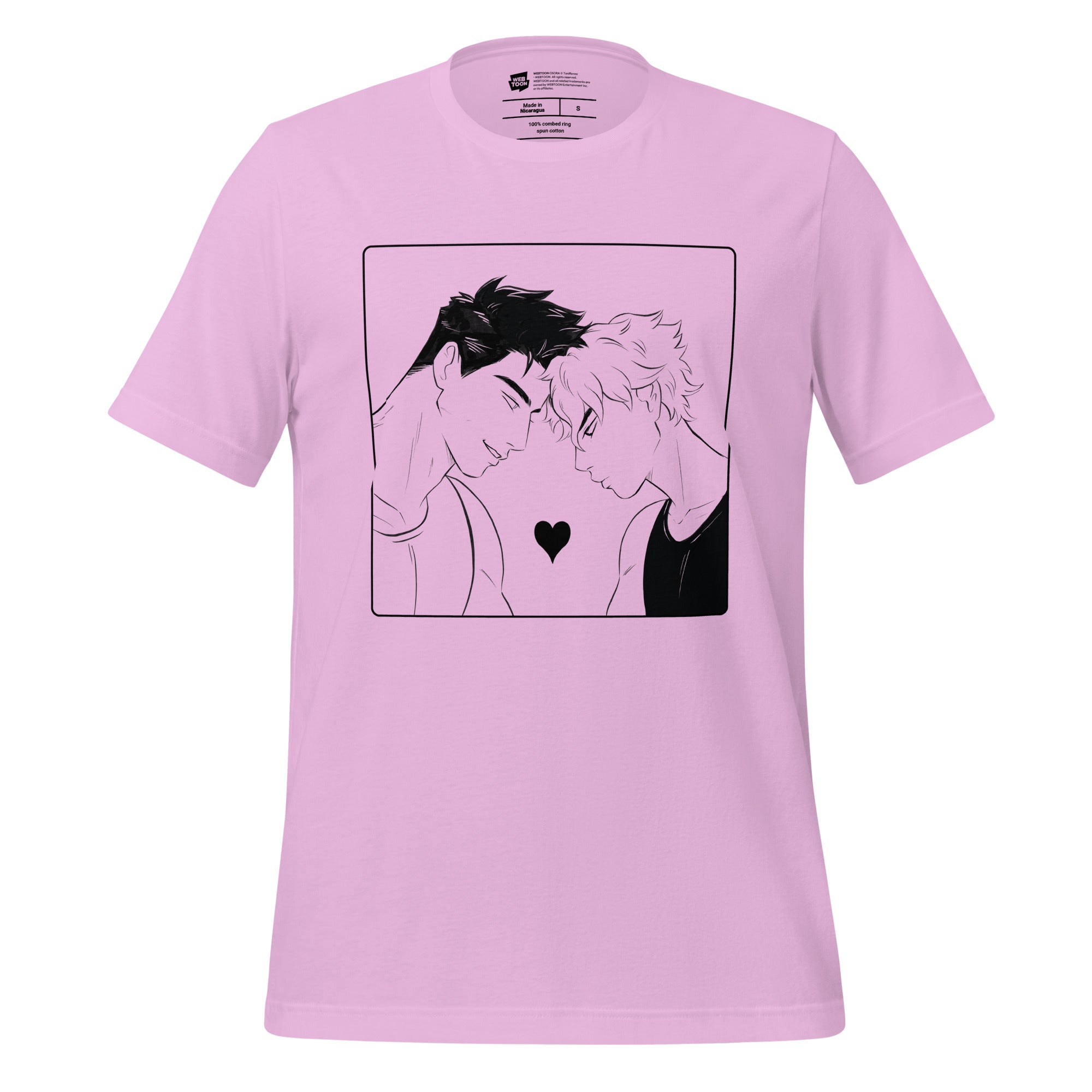 OSORA - VALENTINES PINK UNISEX T-SHIRT WEBTOON ENTERTAINMENT