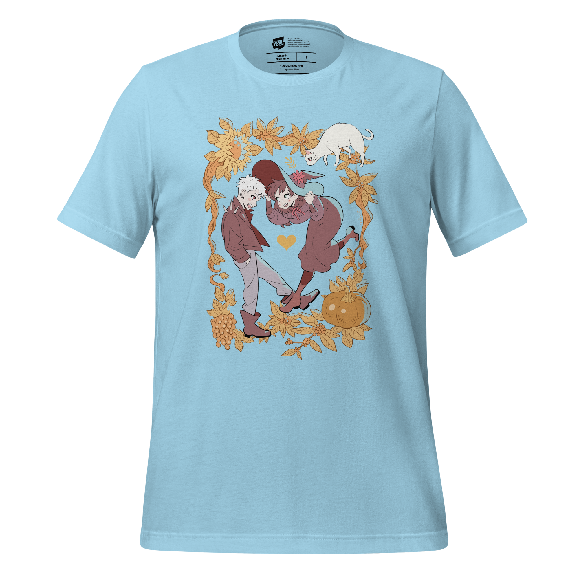 MORGANA & OZ - HARVEST UNISEX T-SHIRT WEBTOON ENTERTAINMENT