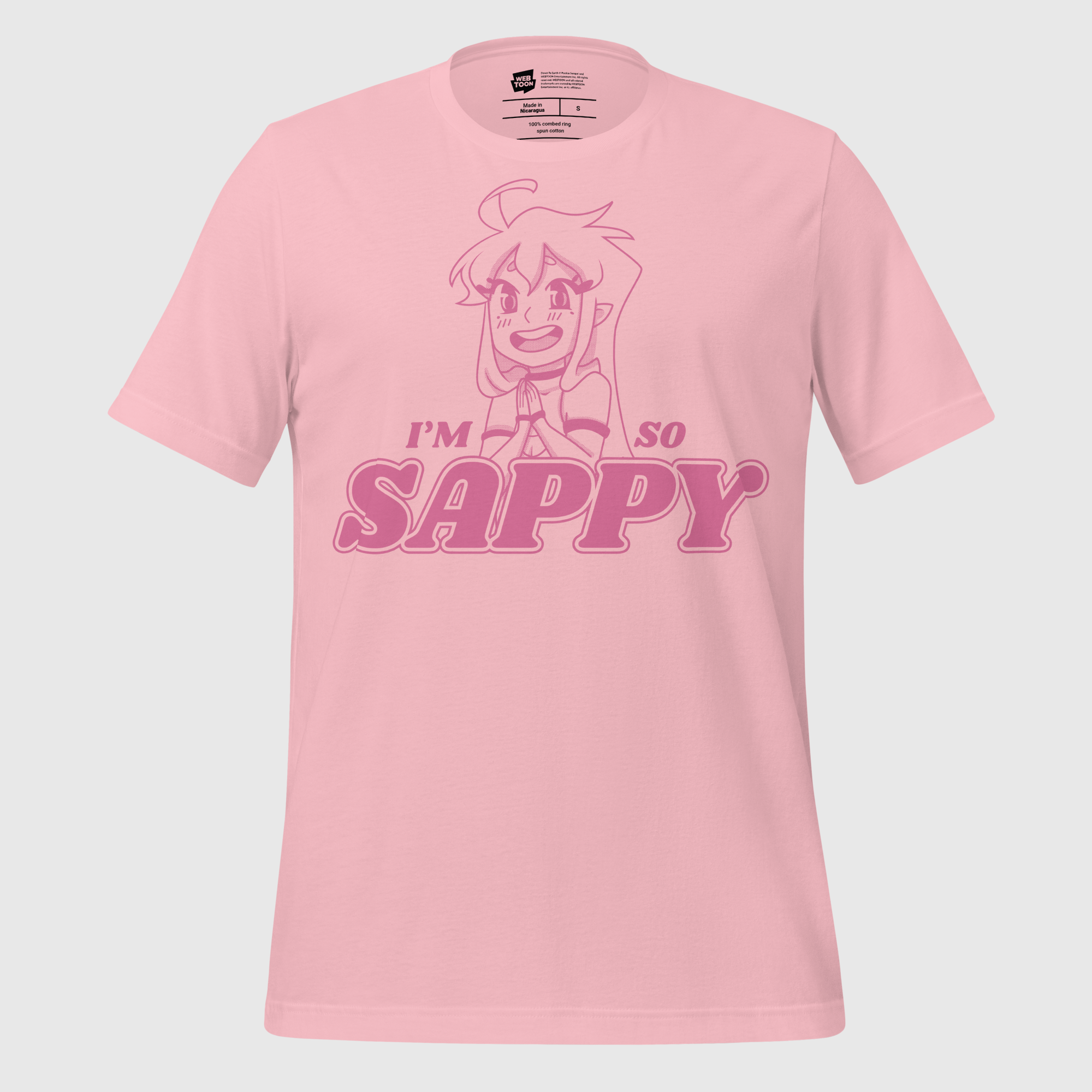 DOWN TO EARTH - ZAIDA SAPPY UNISEX T-SHIRT WEBTOON ENTERTAINMENT