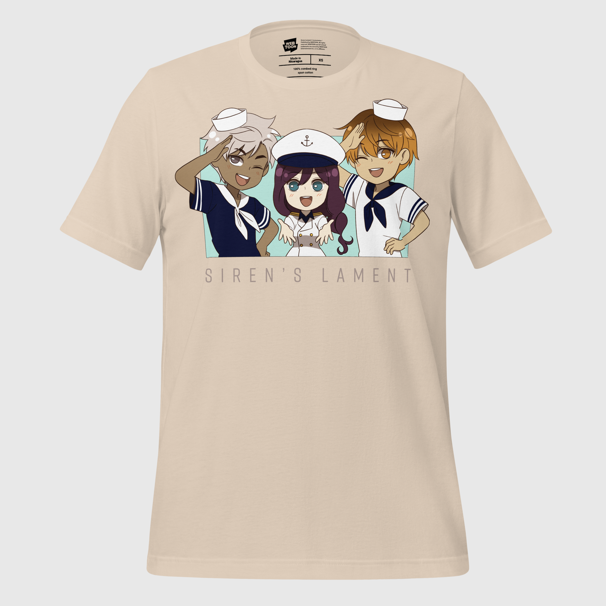 SIREN'S LAMENT - SAILORS UNISEX T-SHIRT WEBTOON ENTERTAINMENT