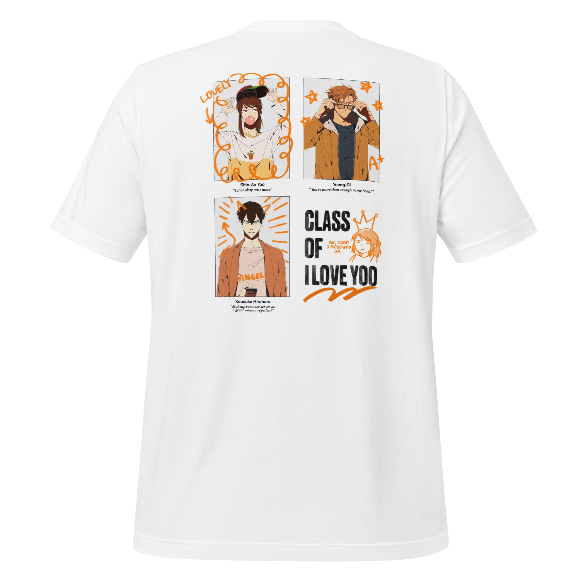 I LOVE YOO - 'CLASS OF' UNISEX T-SHIRT WEBTOON ENTERTAINMENT