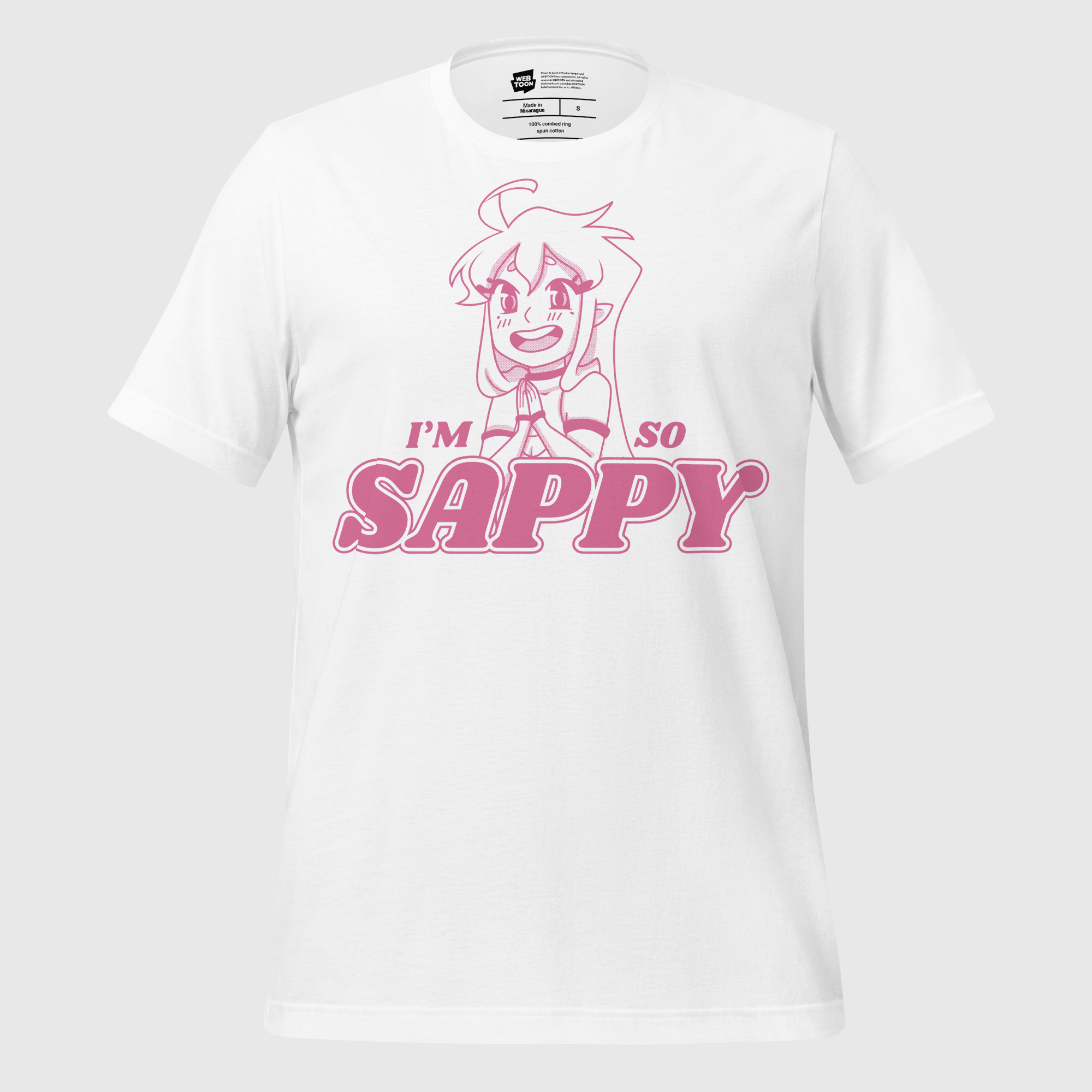 DOWN TO EARTH - ZAIDA SAPPY UNISEX T-SHIRT WEBTOON ENTERTAINMENT