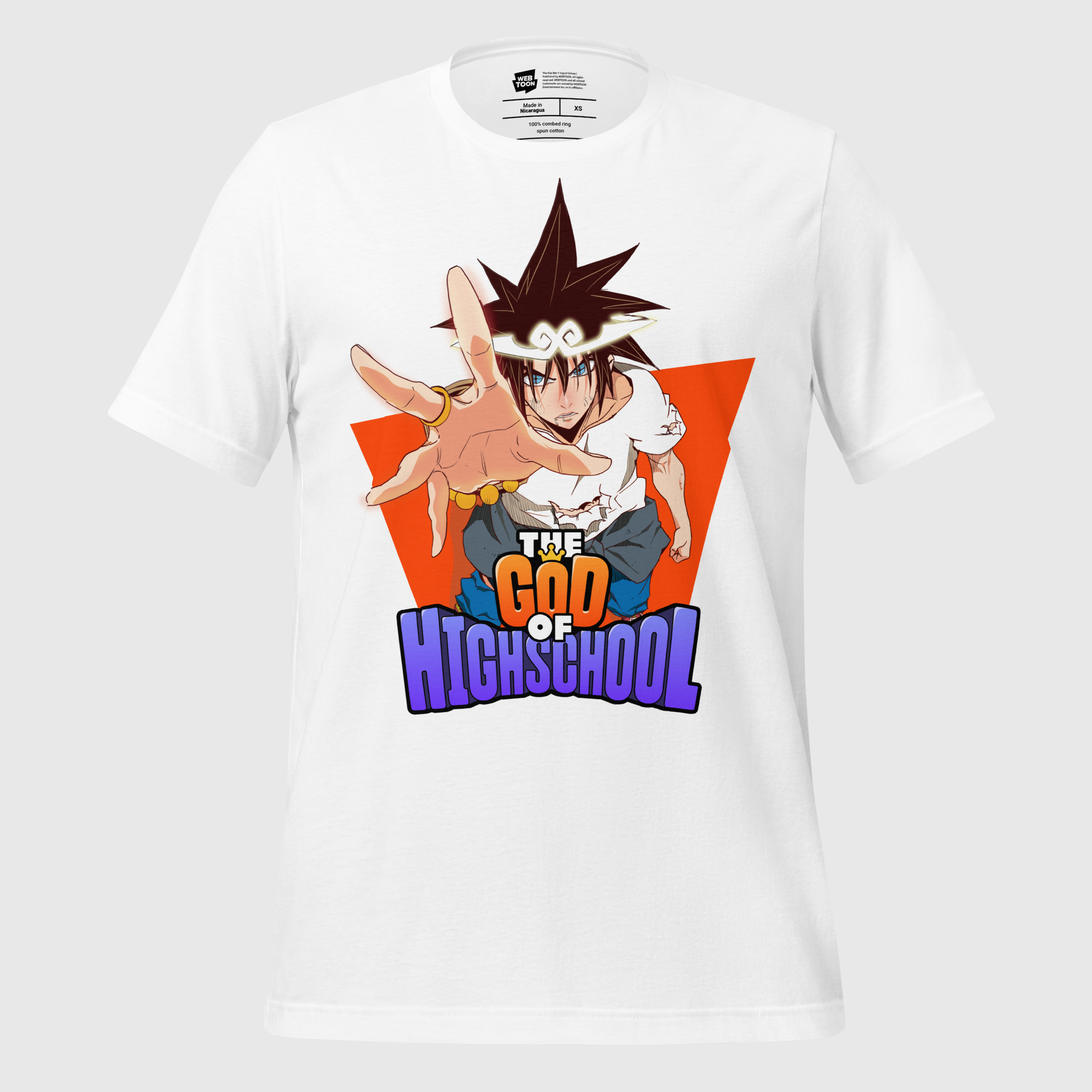 THE GOD OF HIGH SCHOOL - JIN MORI UNISEX T-SHIRT WEBTOON ENTERTAINMENT