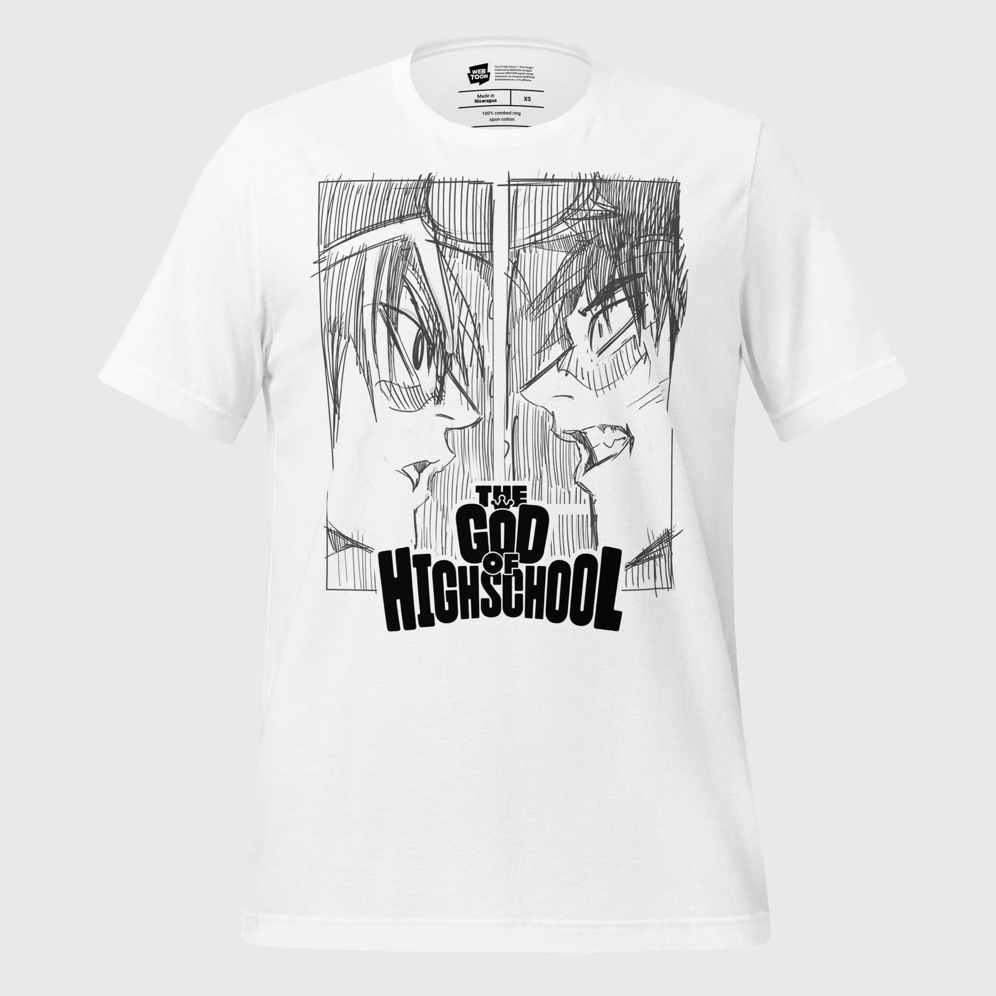 THE GOD OF HIGH SCHOOL - UNISEX T-SHIRT WEBTOON ENTERTAINMENT