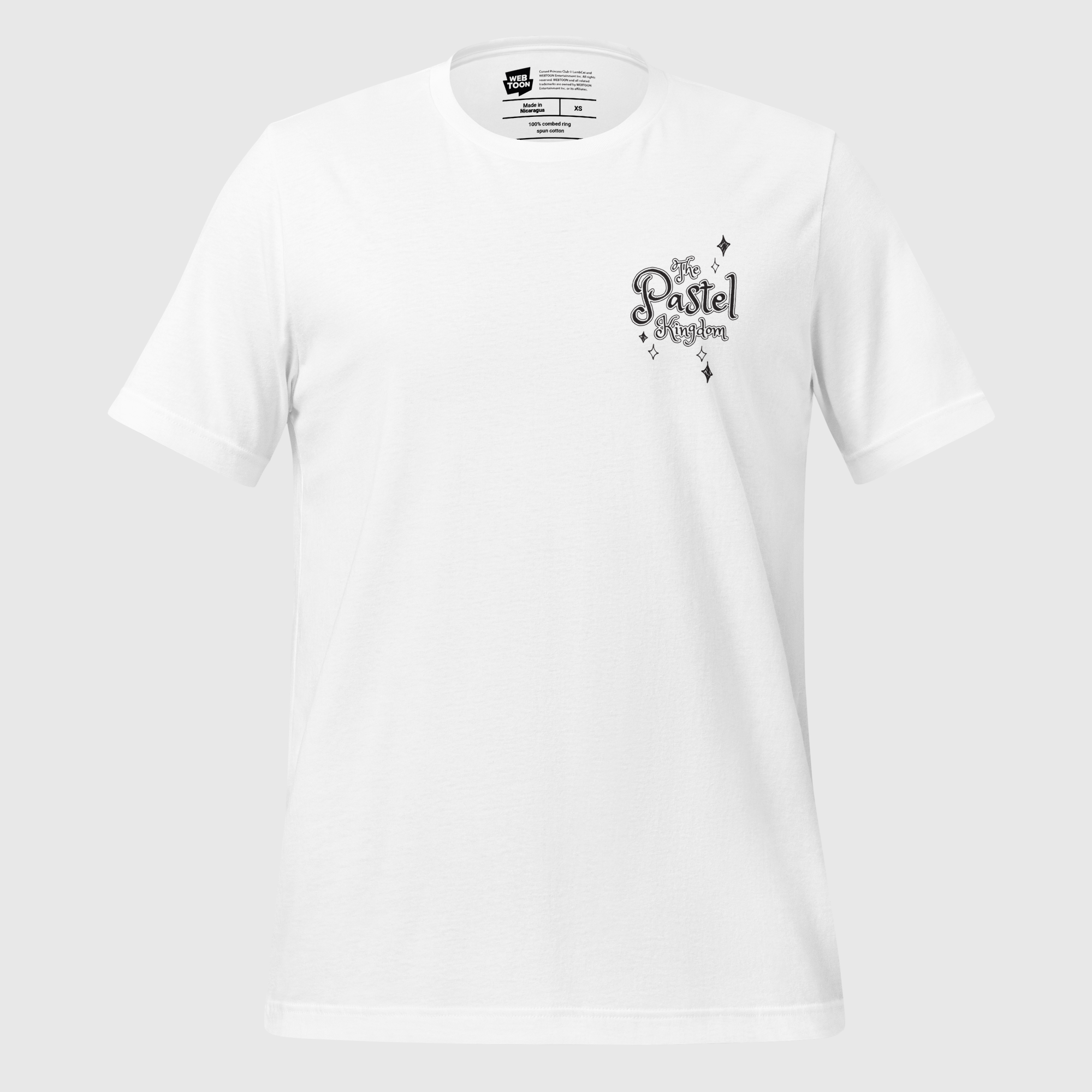 CURSED PRINCESS CLUB - THE PASTEL KINGDOM UNISEX T-SHIRT WEBTOON ENTERTAINMENT