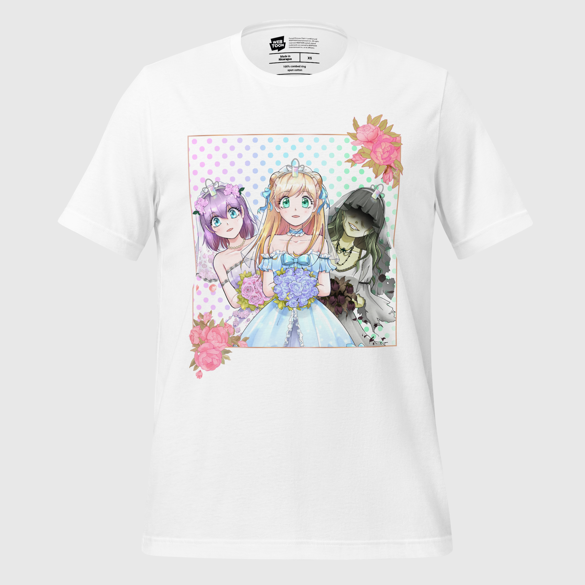 CURSED PRINCESS CLUB - BRIDES UNISEX T-SHIRT WEBTOON ENTERTAINMENT