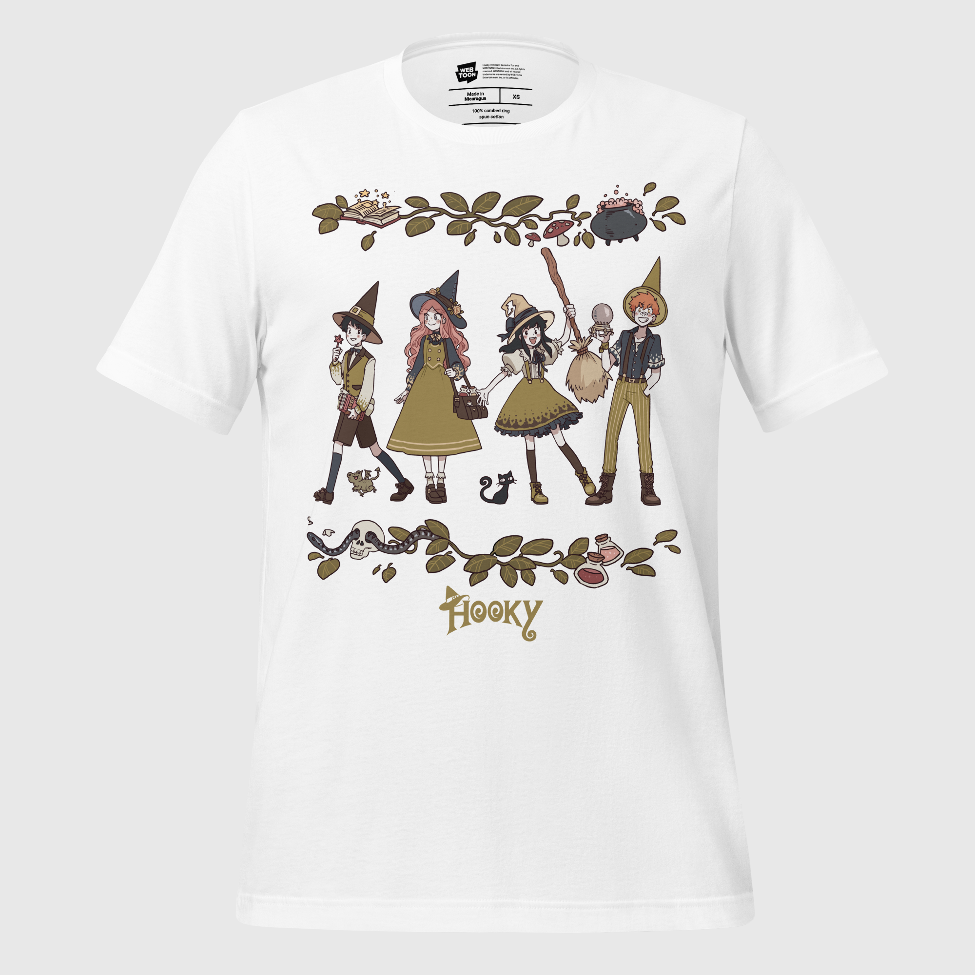 HOOKY - AUTUMNAL GROUP UNISEX T-SHIRT WEBTOON ENTERTAINMENT