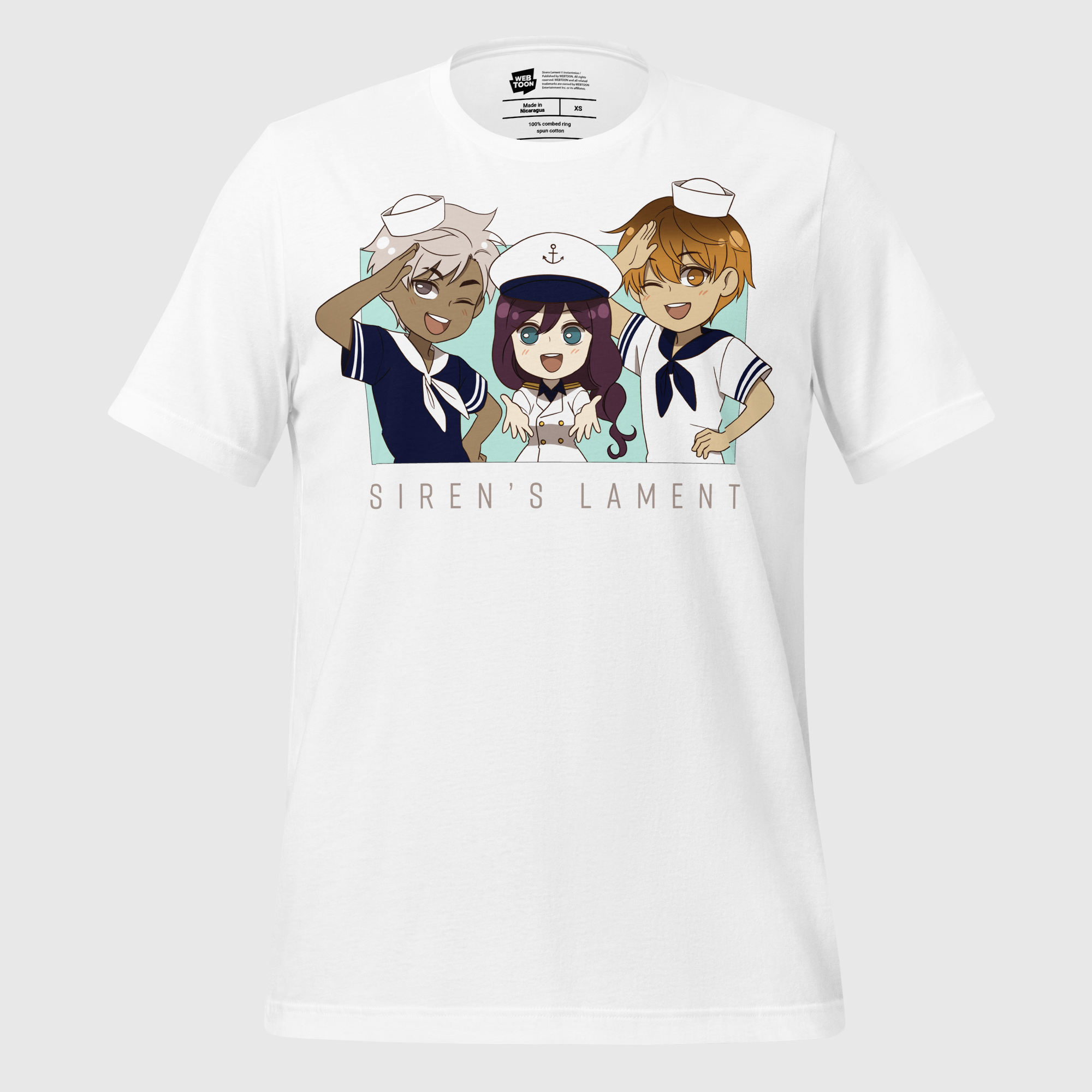 SIREN'S LAMENT - SAILORS UNISEX T-SHIRT WEBTOON ENTERTAINMENT