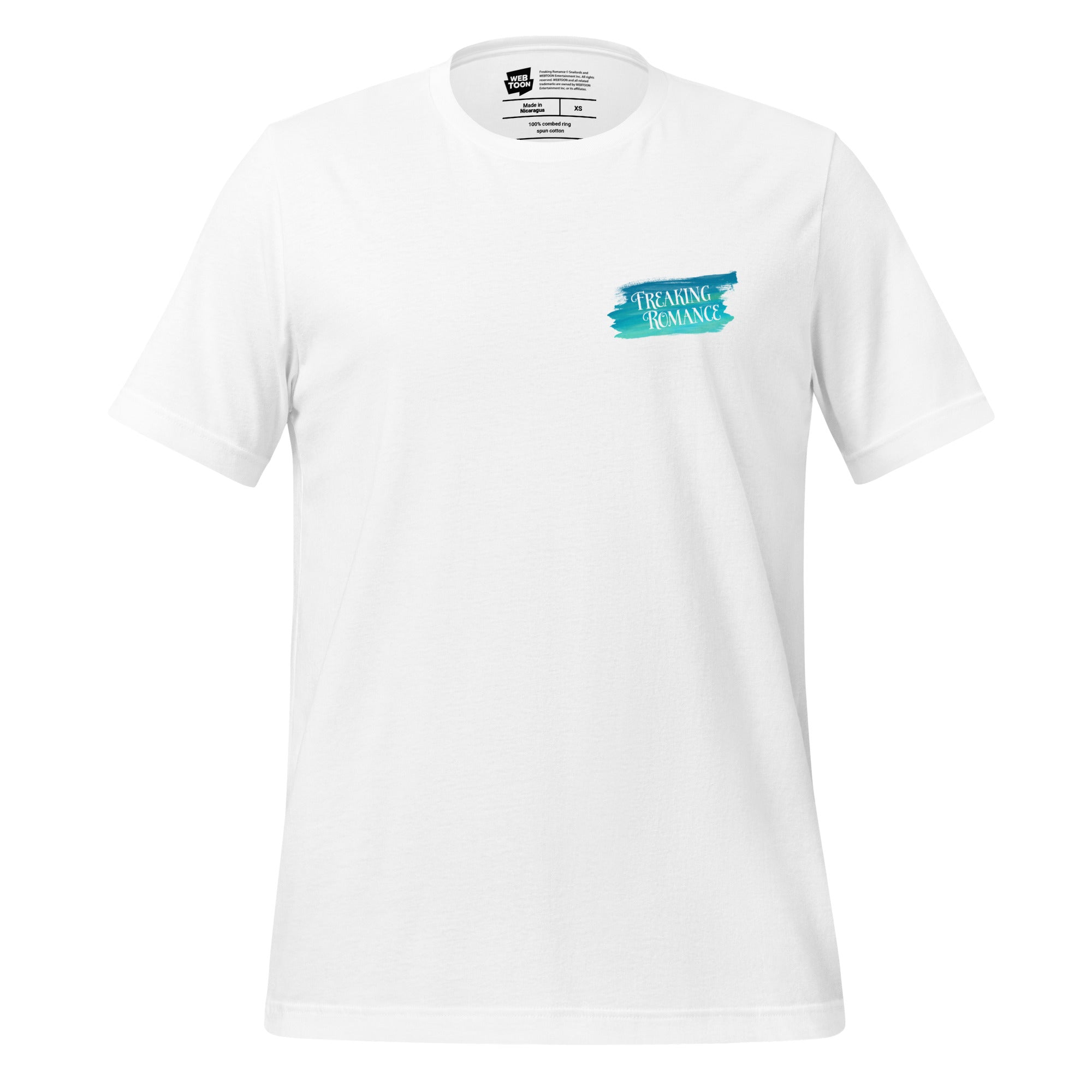 Freaking Romance White Unisex T-Shirt WEBTOON ENTERTAINMENT
