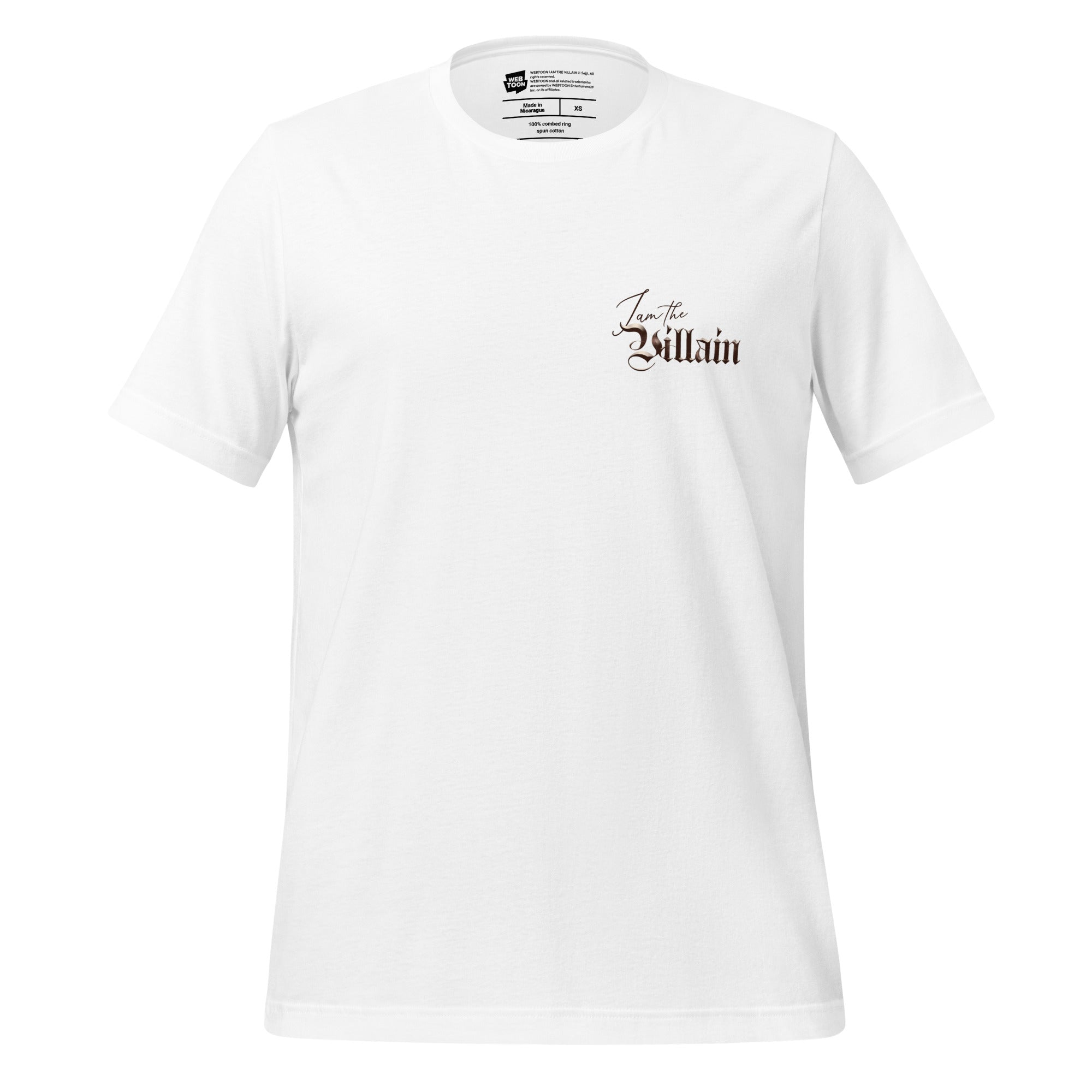 I AM THE VILLIAN - I AM T-SHIRT WEBTOON ENTERTAINMENT
