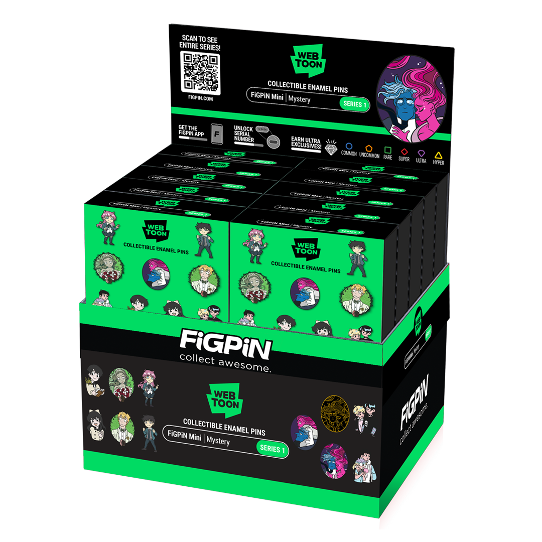 FiGPiN MYSTERY: WEBTOON MYSTERY SERIES 1 (10 MYSTERY PINS) WEBTOON ENTERTAINMENT