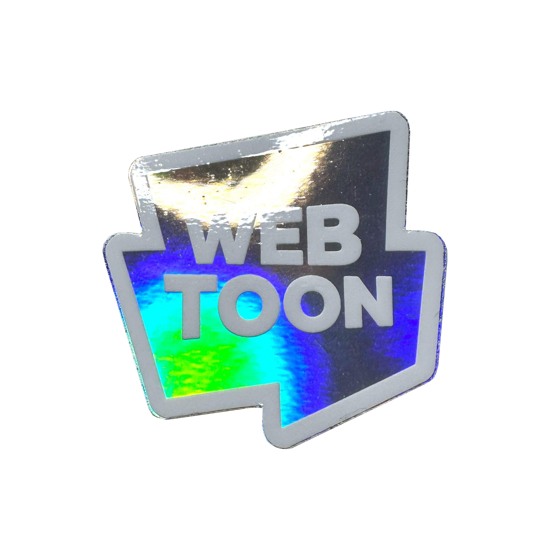 WEBTOON - HOLOGRAPHIC LOGO STICKER WEBTOON ENTERTAINMENT