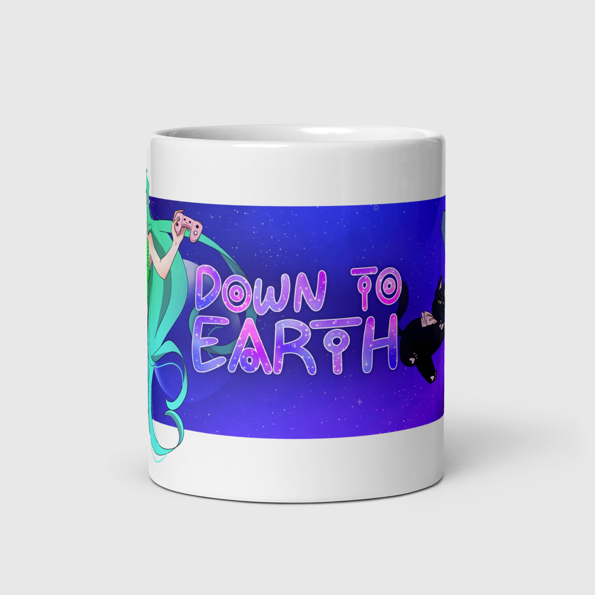 DOWN TO EARTH - GLOSSY MUG WEBTOON ENTERTAINMENT
