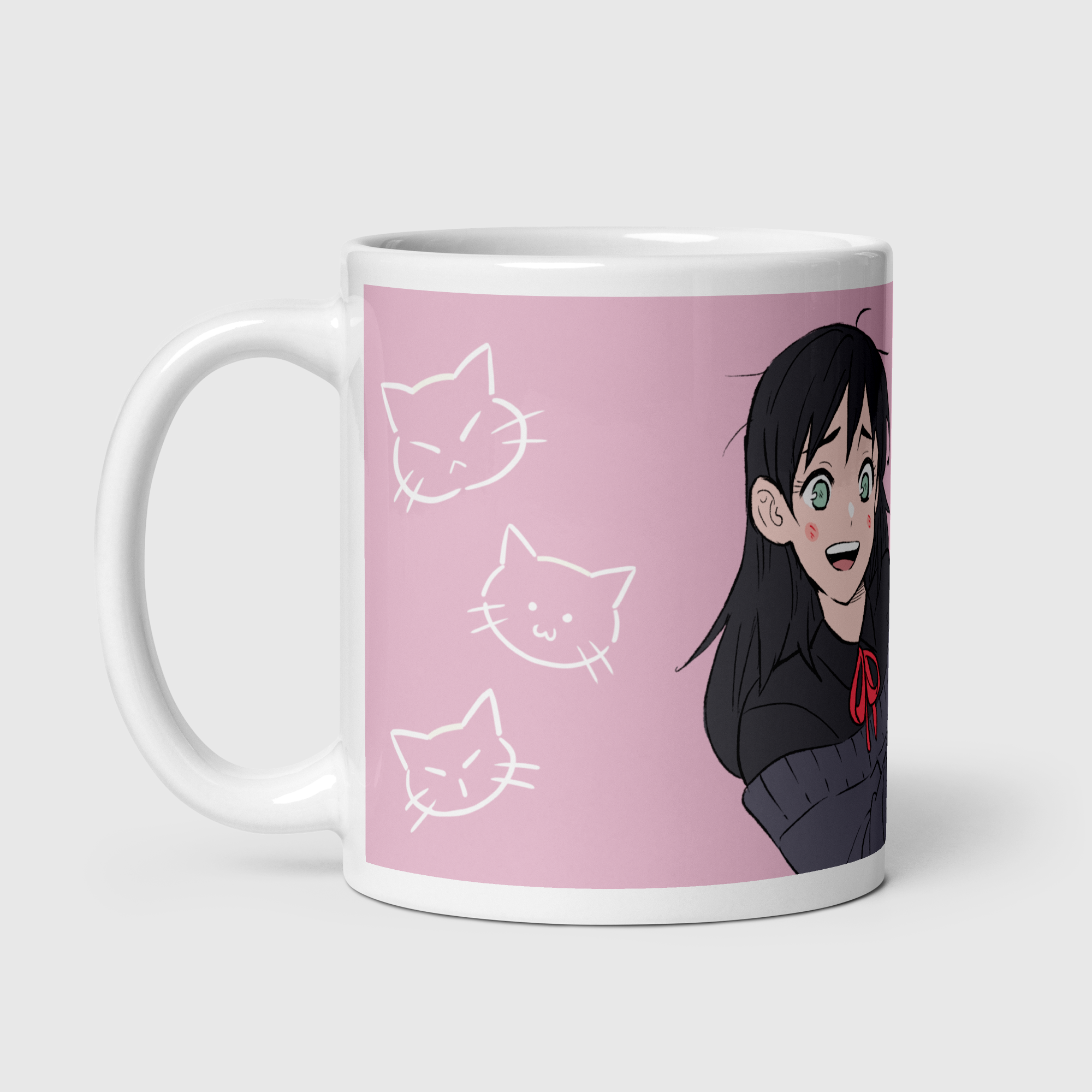 MORGANA & OZ - CAT GLOSSY MUG WEBTOON ENTERTAINMENT