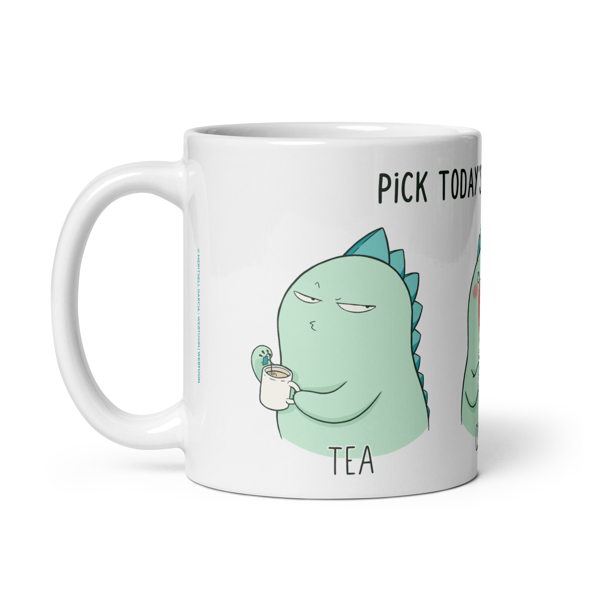 GECKO-CHAN - MOOD GLOSSY MUG WEBTOON ENTERTAINMENT