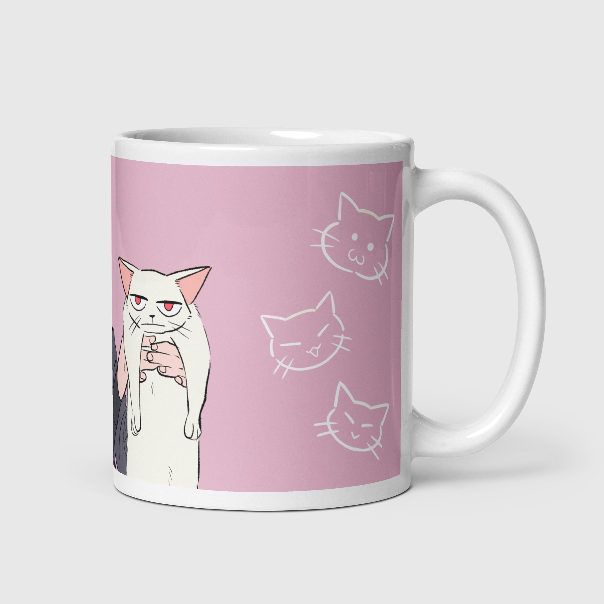 MORGANA & OZ - CAT GLOSSY MUG WEBTOON ENTERTAINMENT