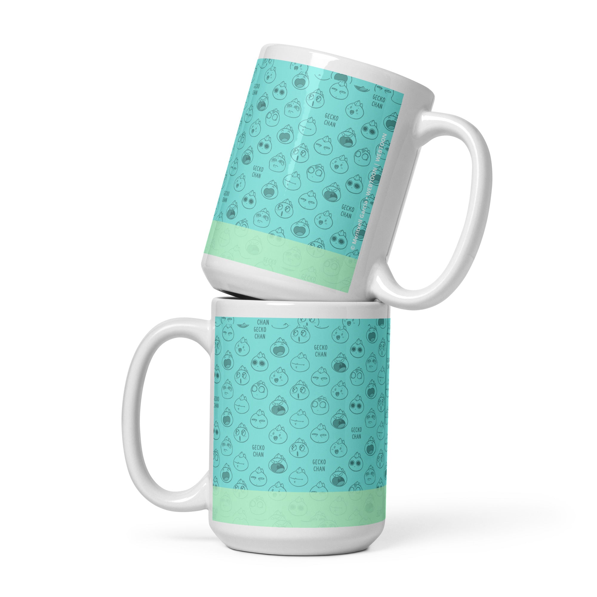 GECKO-CHAN - PATTERN MUG WEBTOON ENTERTAINMENT