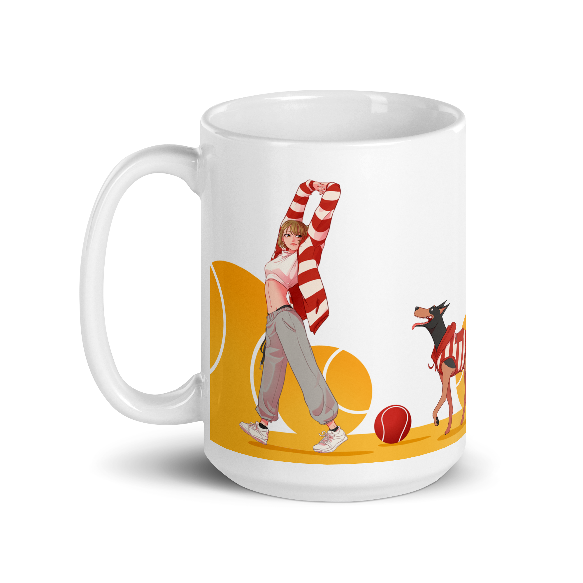 LOVE 4 A WALK - PAM & BOB MUG WEBTOON ENTERTAINMENT