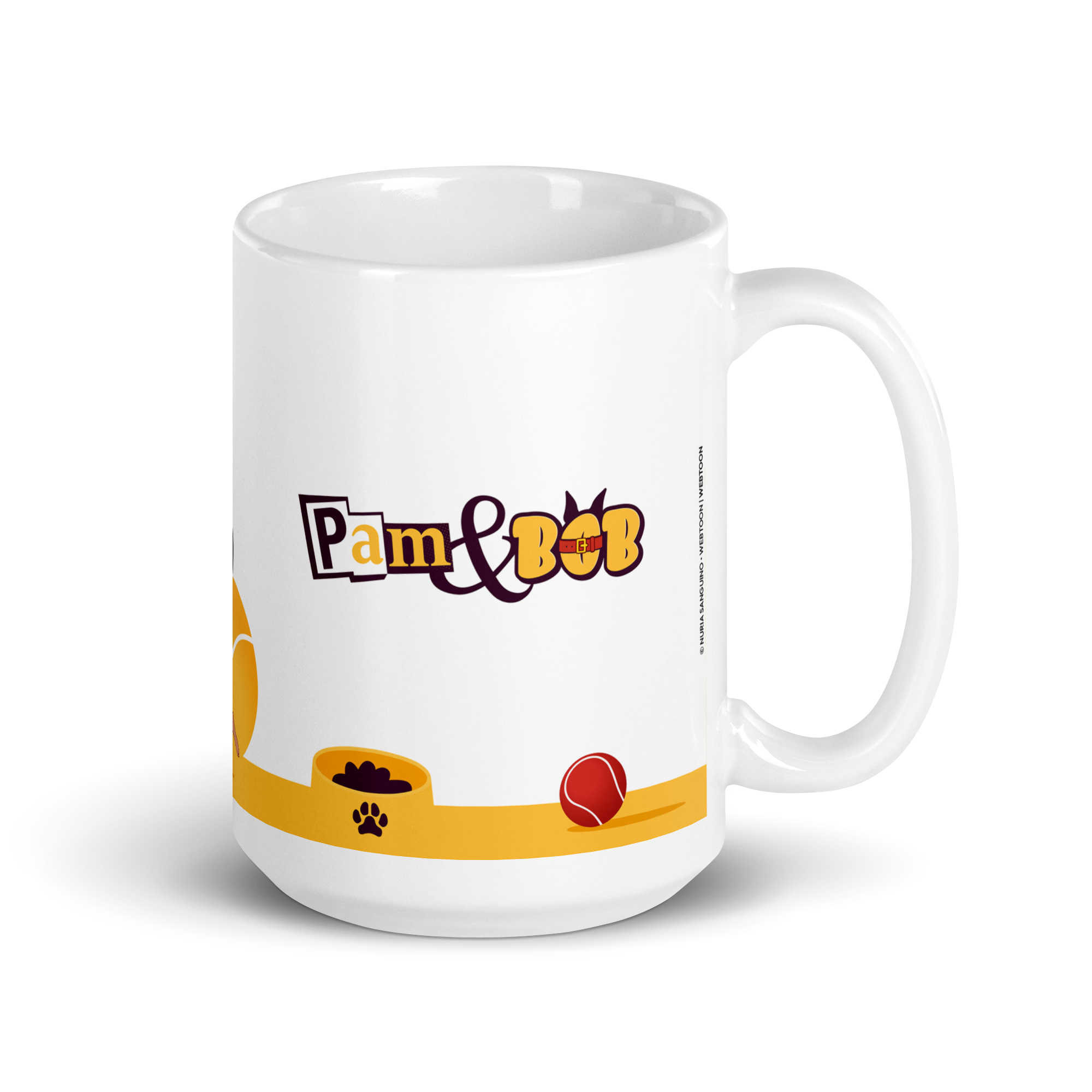 LOVE 4 A WALK - PAM & BOB MUG WEBTOON ENTERTAINMENT