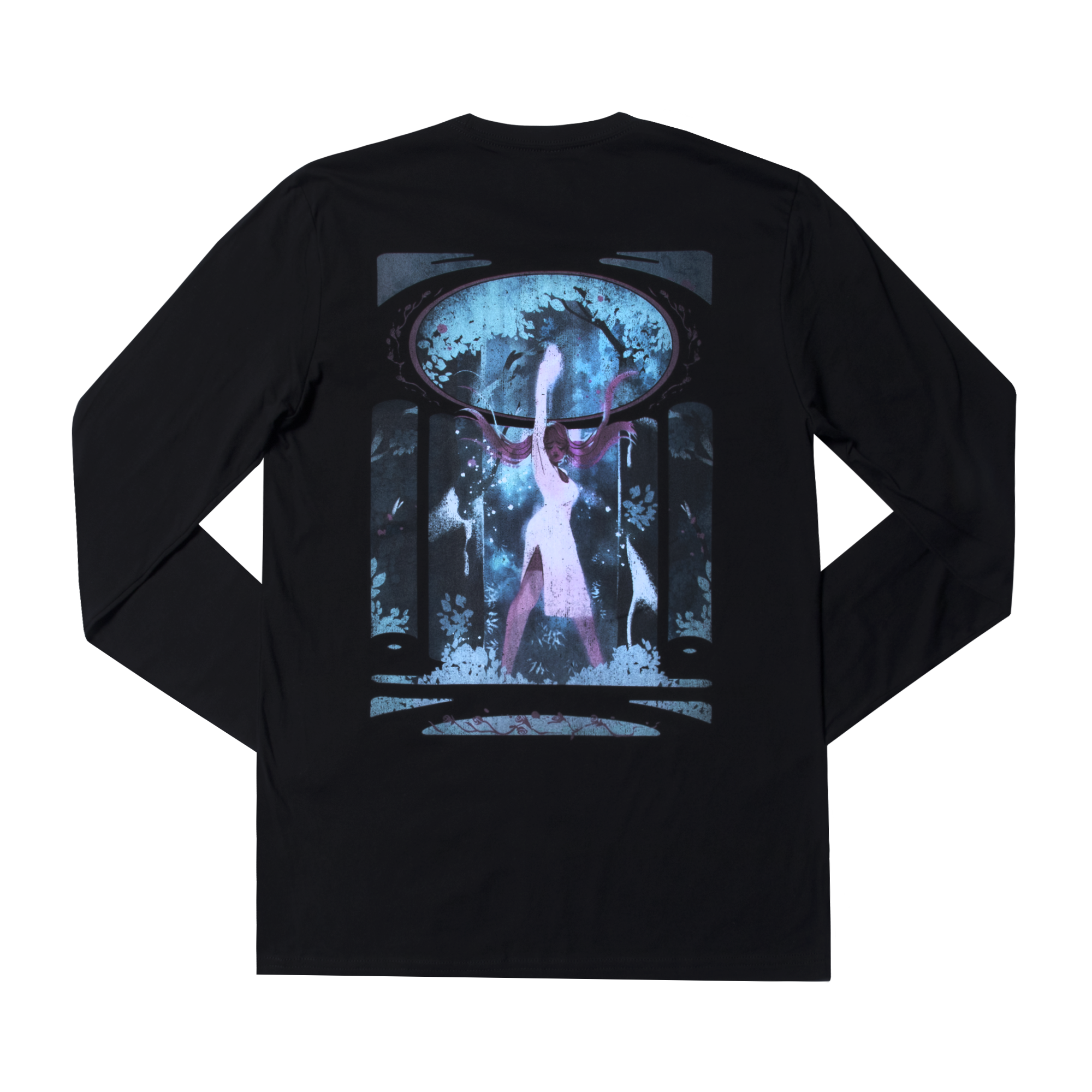 LORE OLYMPUS - PERSEPHONE AMONG THE TREE UNISEX LONG SLEEVE WEBTOON ENTERTAINMENT
