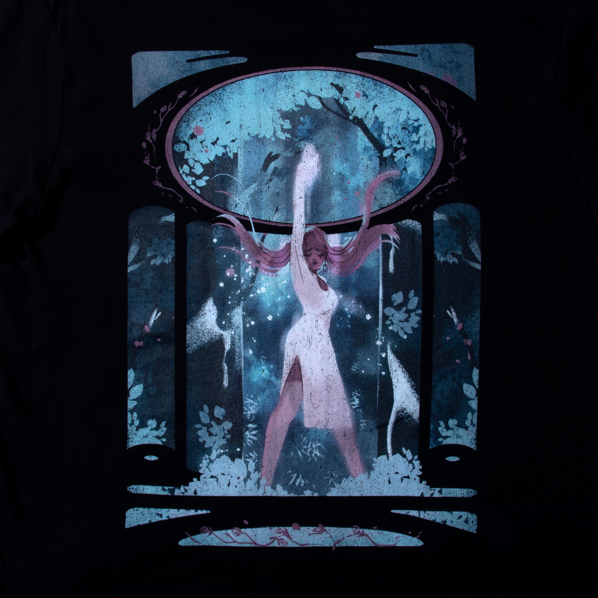 LORE OLYMPUS - PERSEPHONE AMONG THE TREE UNISEX LONG SLEEVE WEBTOON ENTERTAINMENT