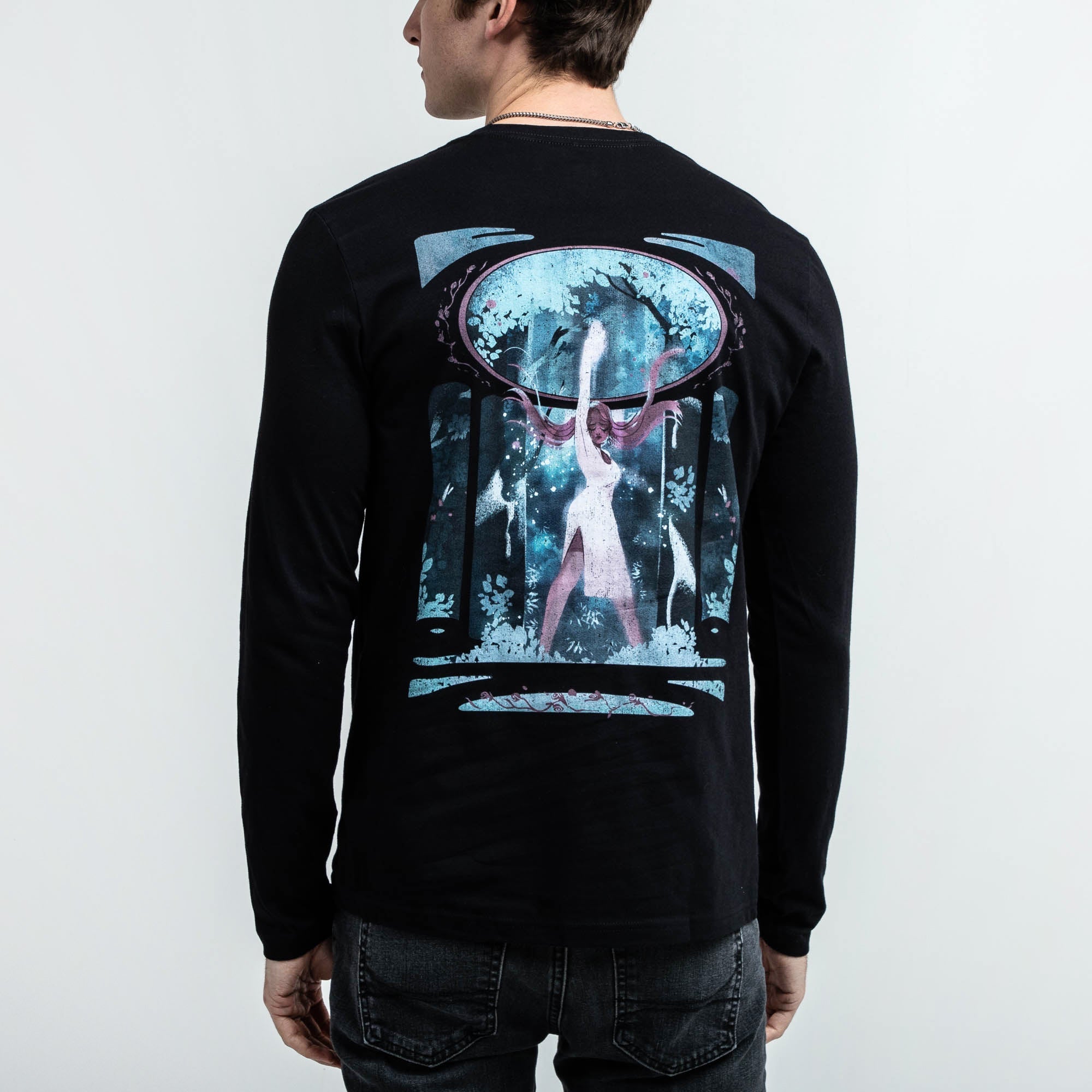 LORE OLYMPUS - PERSEPHONE AMONG THE TREE UNISEX LONG SLEEVE WEBTOON ENTERTAINMENT