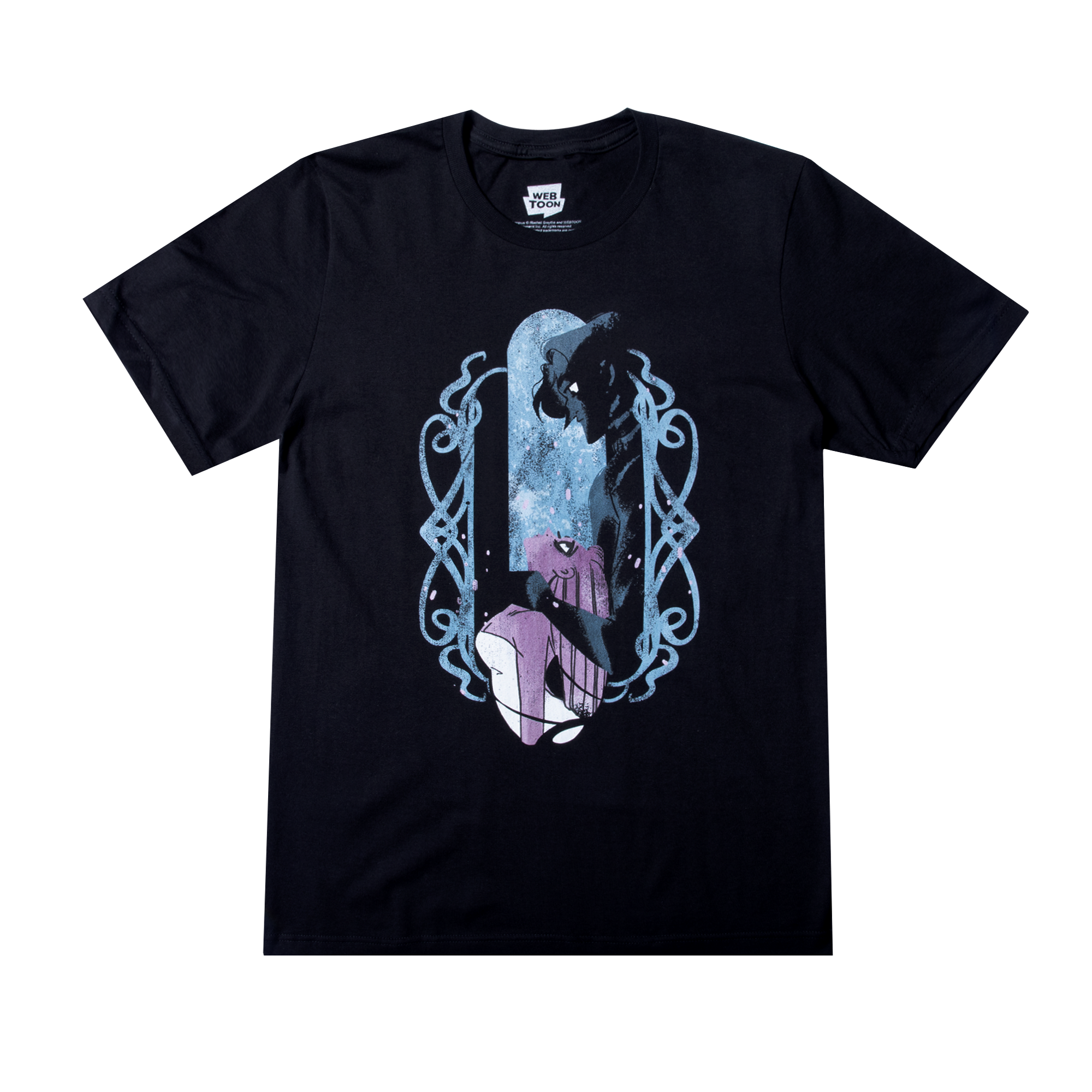 LORE OLYMPUS - HADES & PERSEPHONE GAZE UNISEX T-SHIRT WEBTOON ENTERTAINMENT