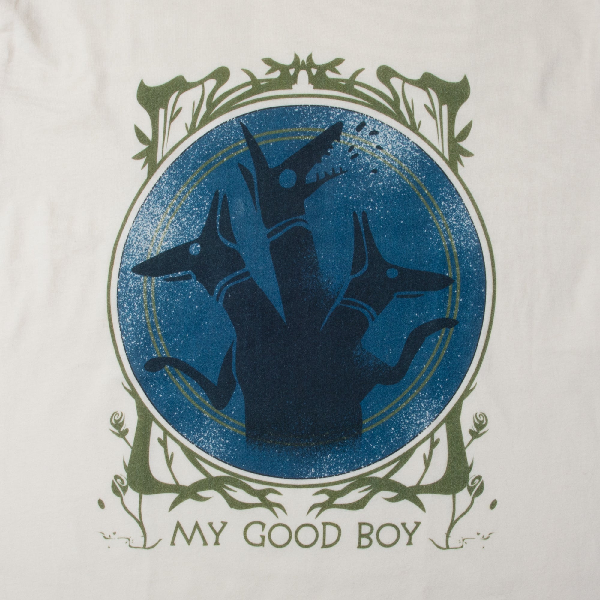 LORE OLYMPUS - CERBERUS GOOD BOY NATURAL UNISEX T-SHIRT WEBTOON ENTERTAINMENT