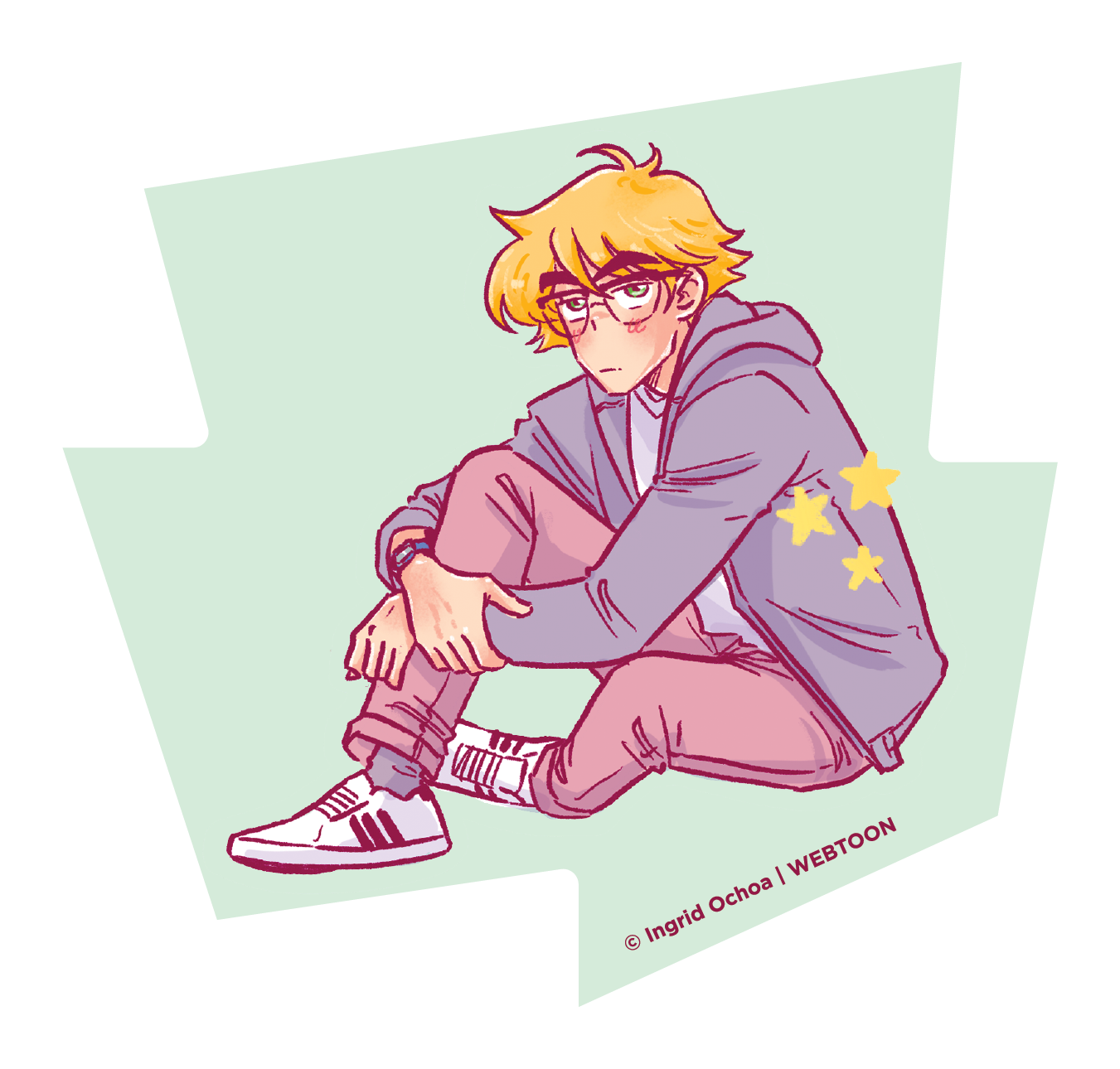 The Kiss Bet Sticker