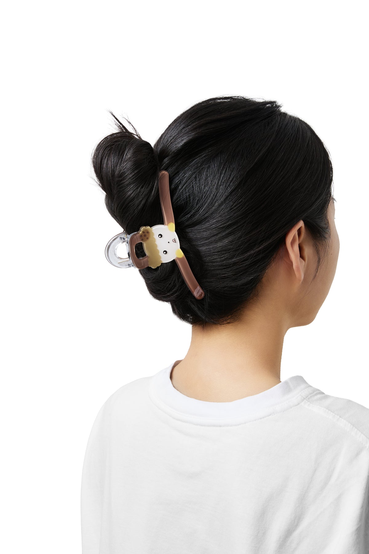 Acrylic Hair Claw_Cookie Maru_25B_BK