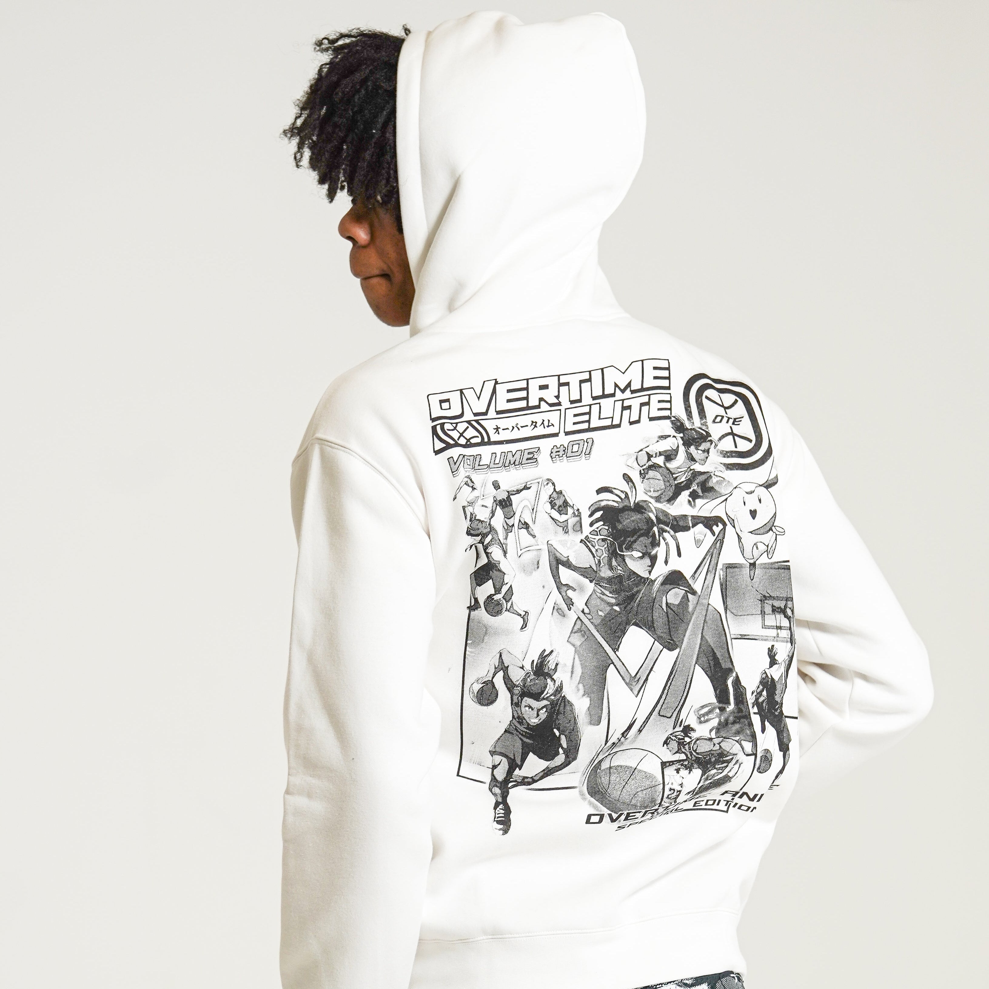 Overtime Elite | WEBTOON Anime Collage Hoodie