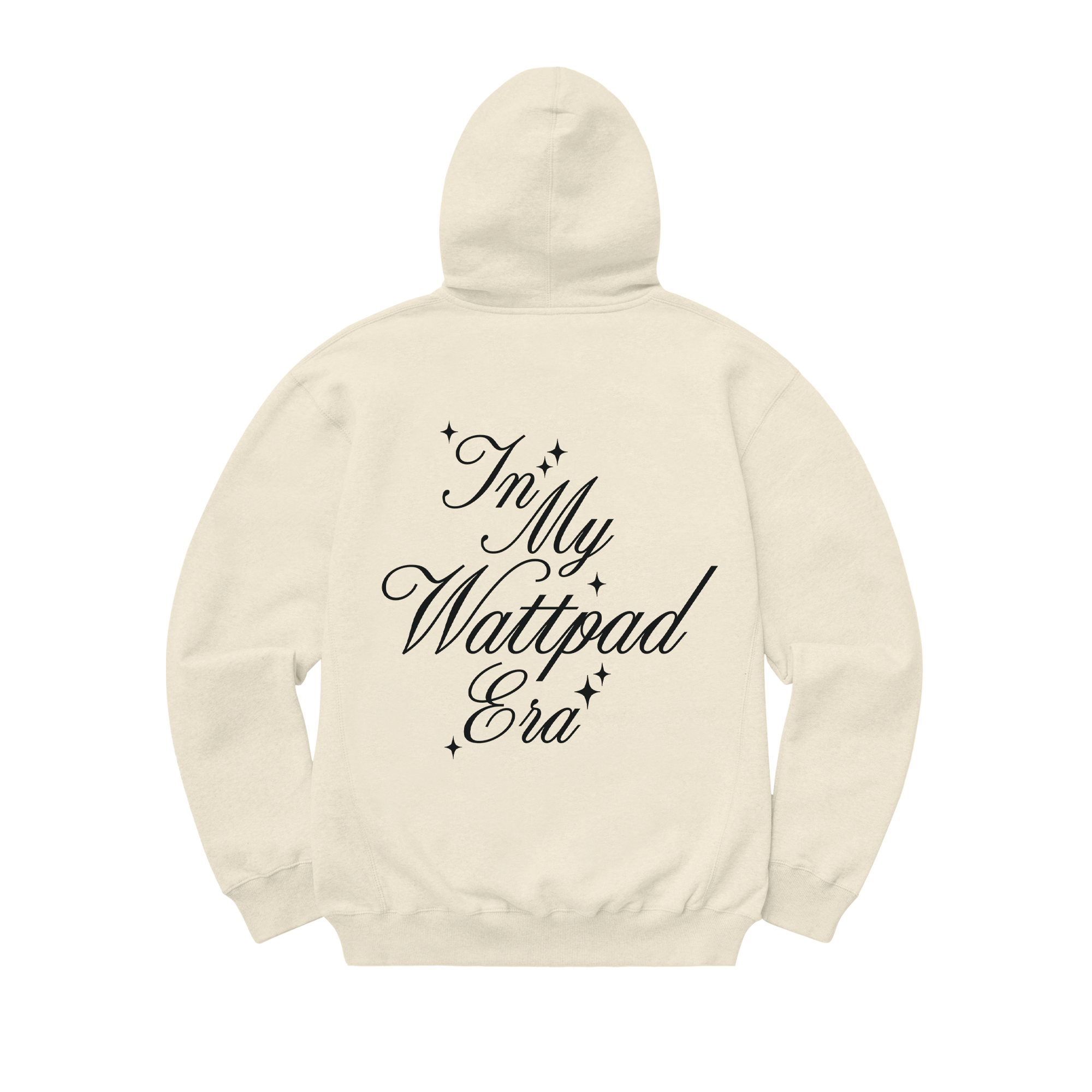 IN MY WATTPAD ERA HOODIE -  BONE WEBTOON ENTERTAINMENT