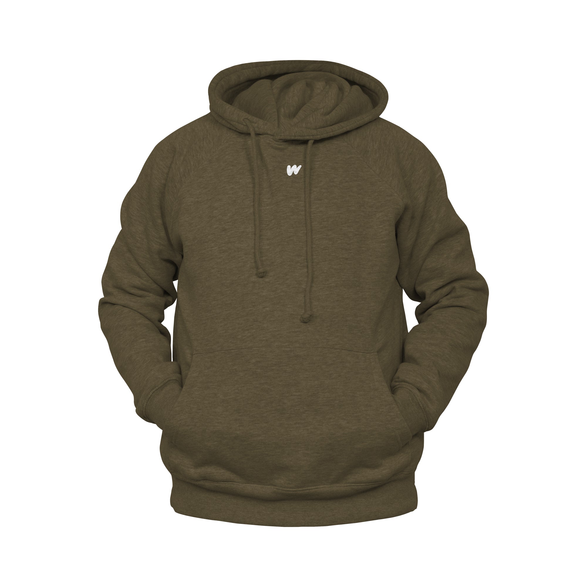 IN MY WATTPAD ERA HOODIE - ARMY GREEN WEBTOON ENTERTAINMENT