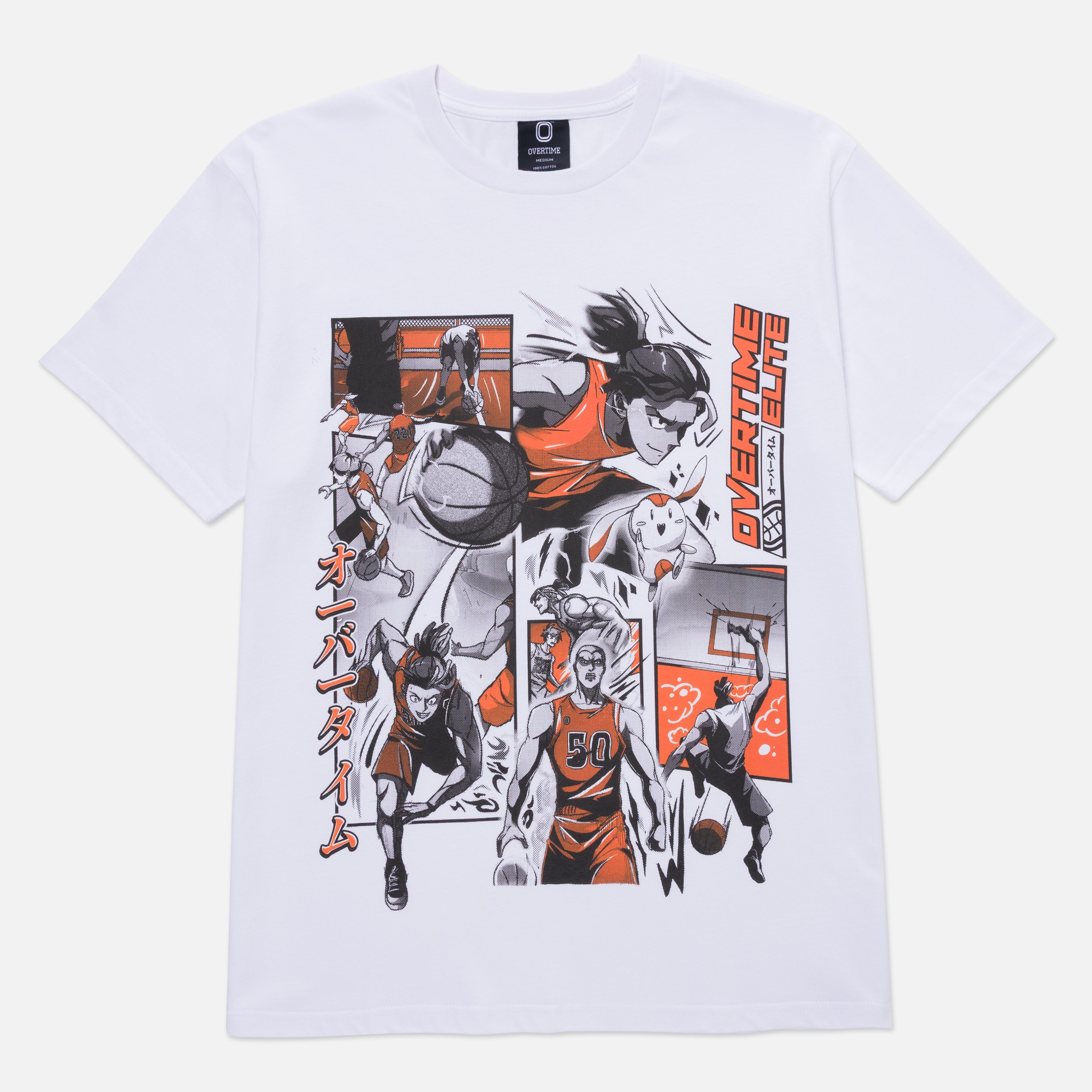 Kids Overtime Elite | WEBTOON Anime Collage Tee