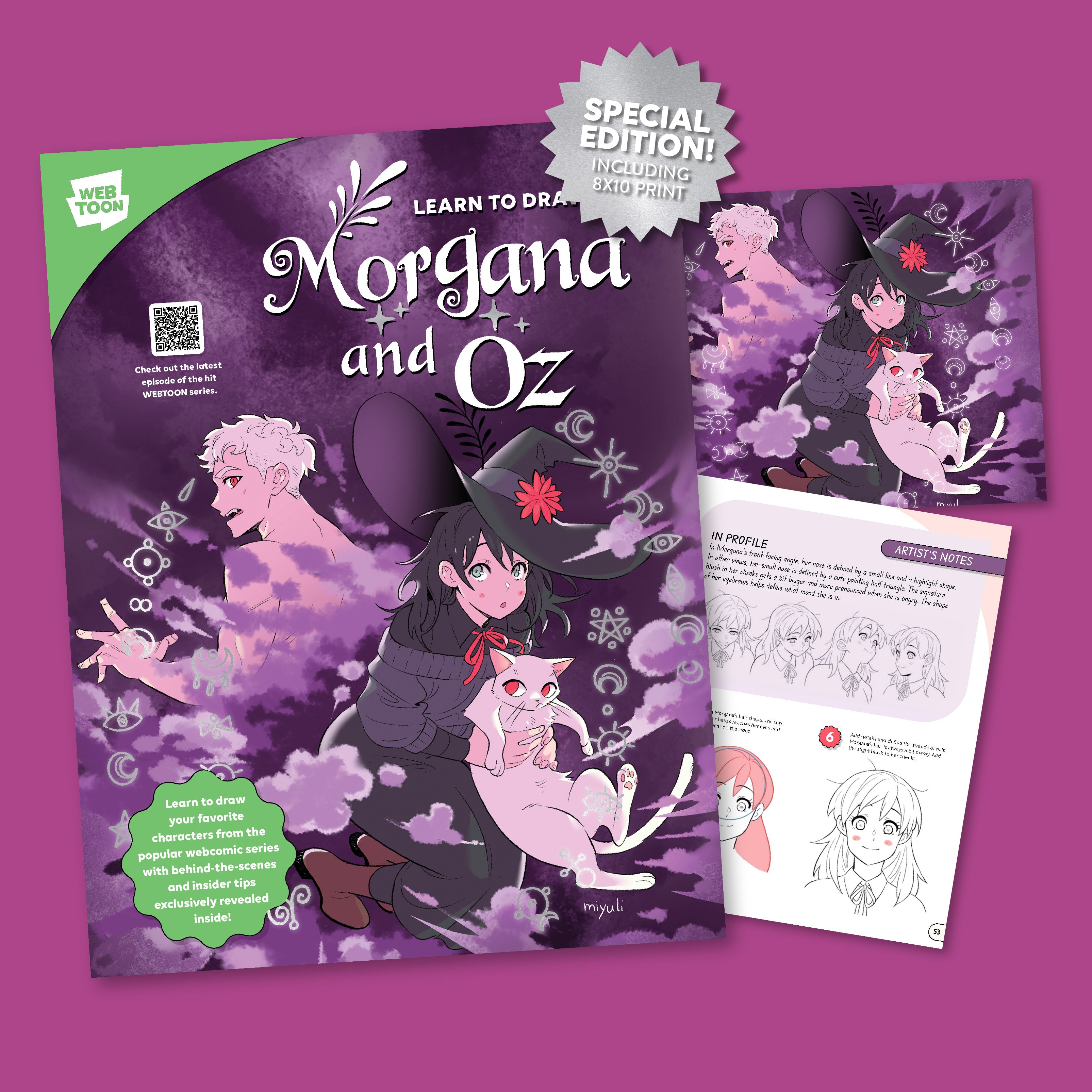 MORGANA & OZ - LEARN TO DRAW Special Edition WEBTOON ENTERTAINMENT